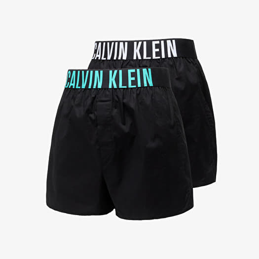 Broek Calvin Klein Cotton Stretch Slim Trunks 2-Pack Black