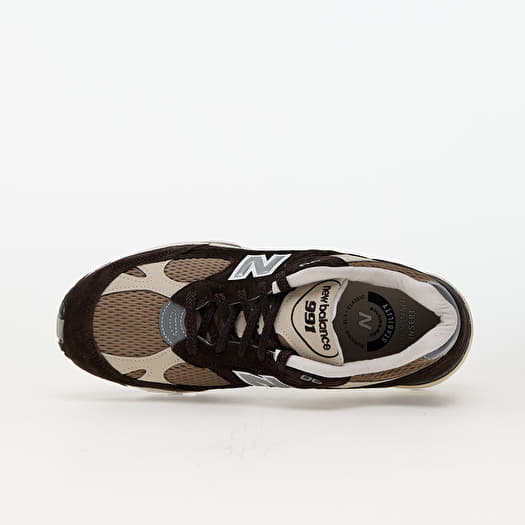 Baskets et chaussures pour hommes New Balance 991 Brown Queens