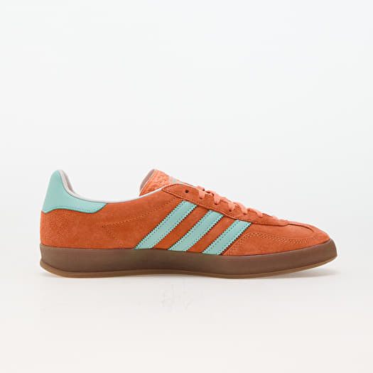 Men s sneakers and shoes adidas Gazelle Indoor Easy Orange Clear Mint Gum Queens
