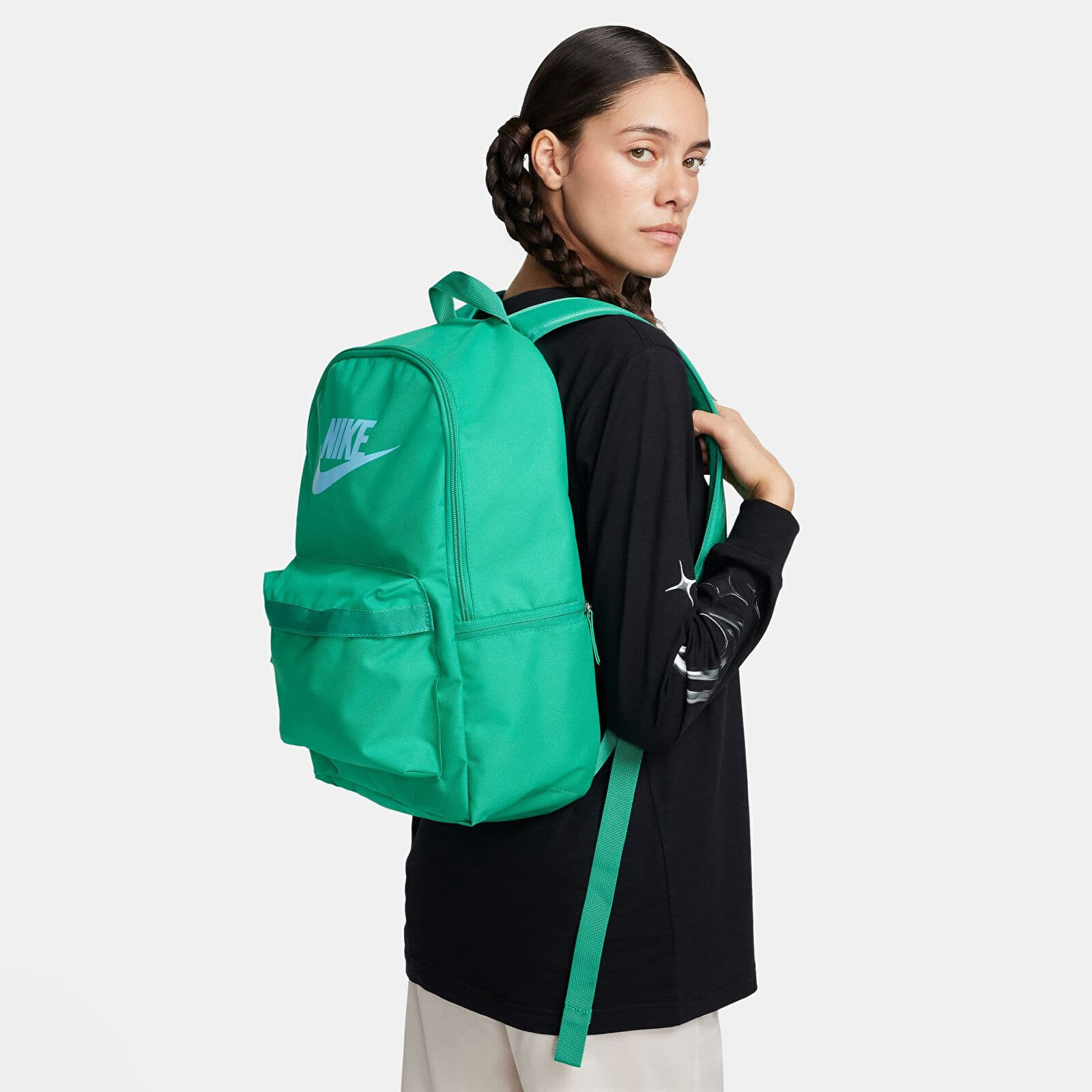 Rucksacke fur Manner Nike Heritage Backpack Stadium Green Aquarius Blue Queens