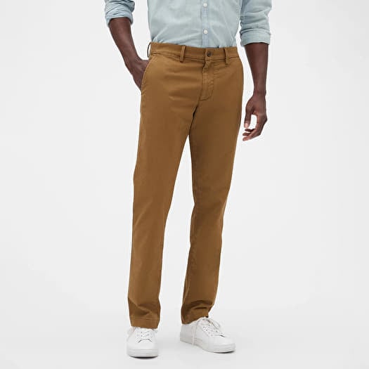 Jeans et pantalons GAP Chino Slim Fit Pants Palomino Brown Global Queens