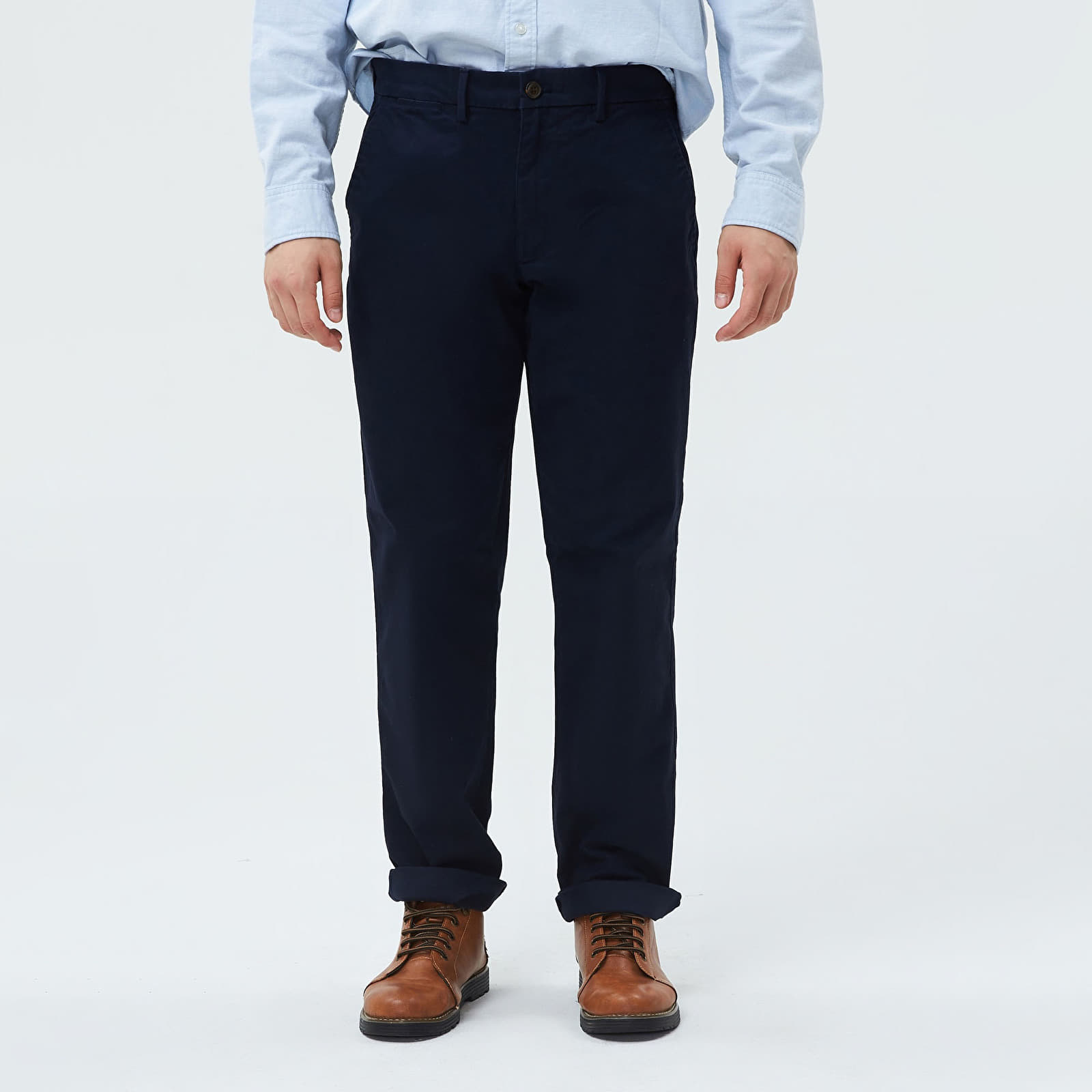 Pantalon GAP Chino Straight Fit Pants New Classic Navy