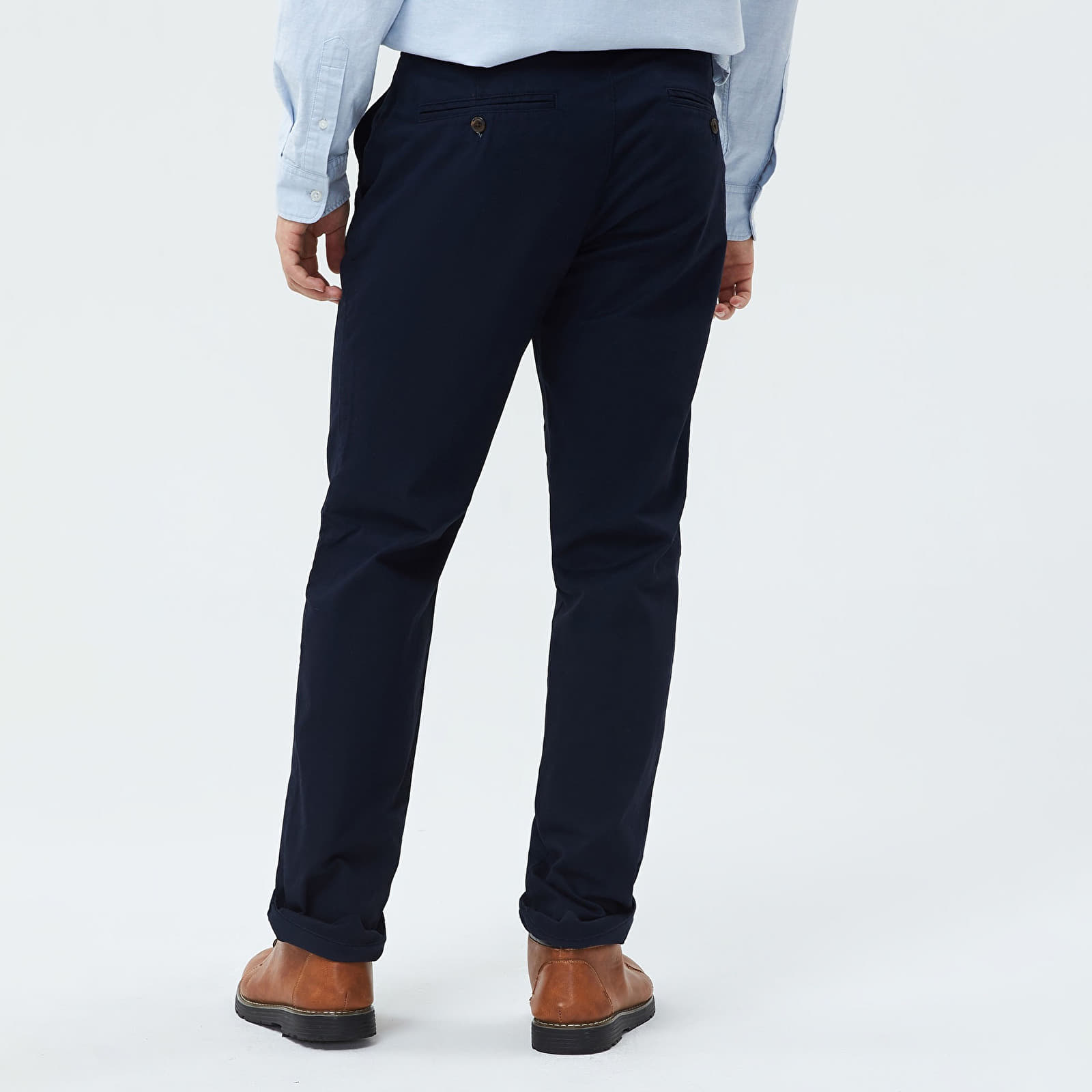 Pantalon GAP Chino Straight Fit Pants New Classic Navy