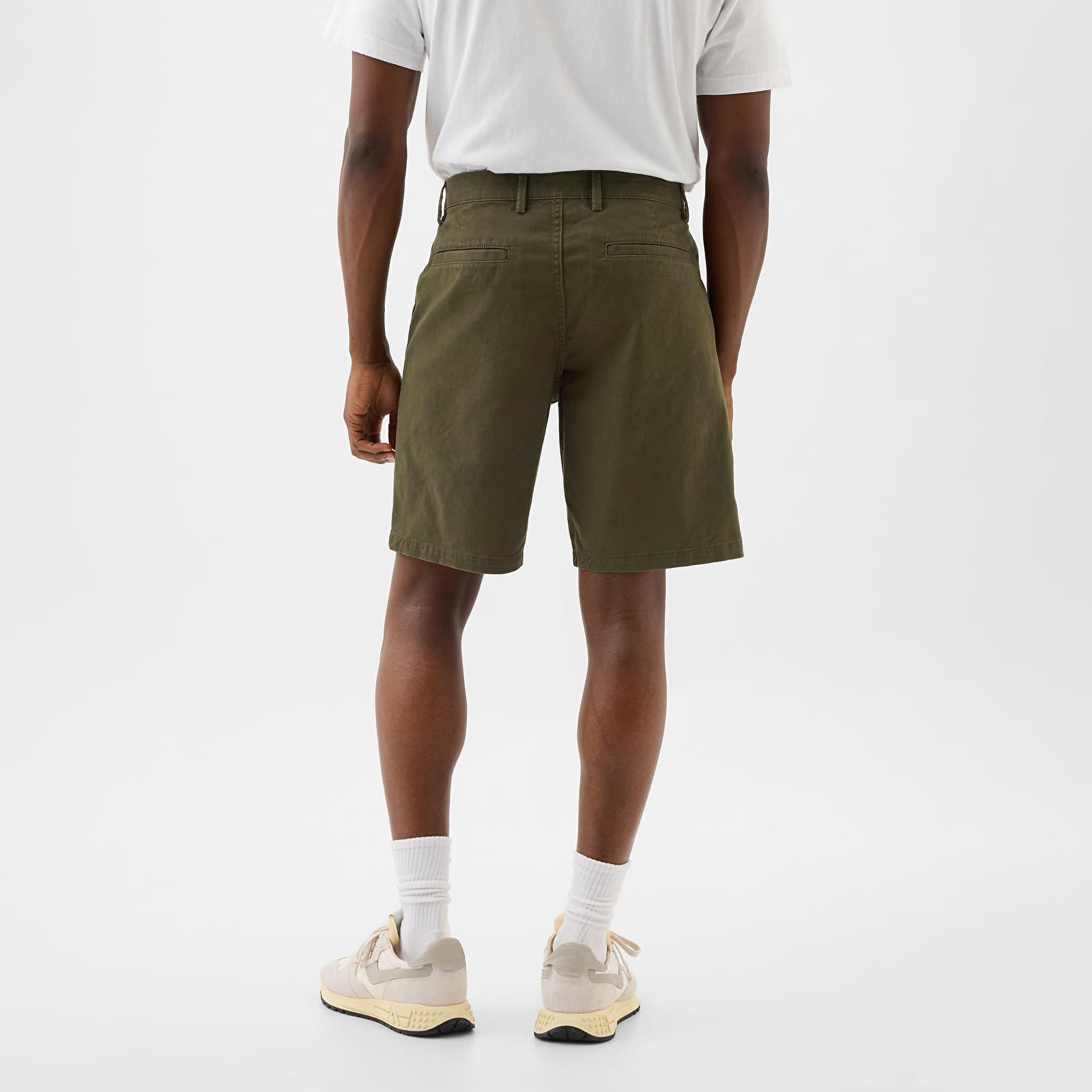 Korte broeken GAP 9 Inch Cessential Shorts Black Moss