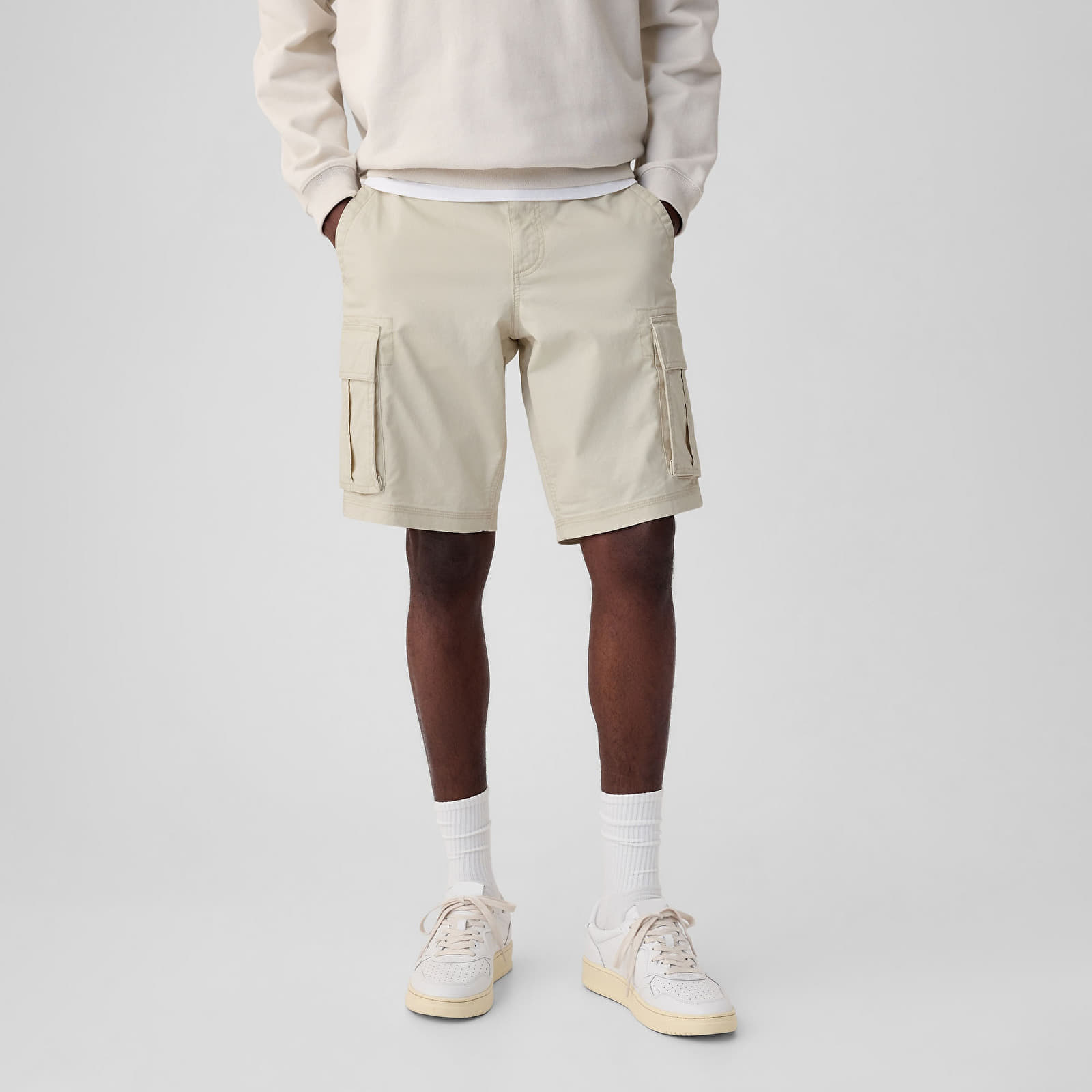 Pantaloni scurți GAP 11 Inch Cargo Shorts Chino - 1 | YEO