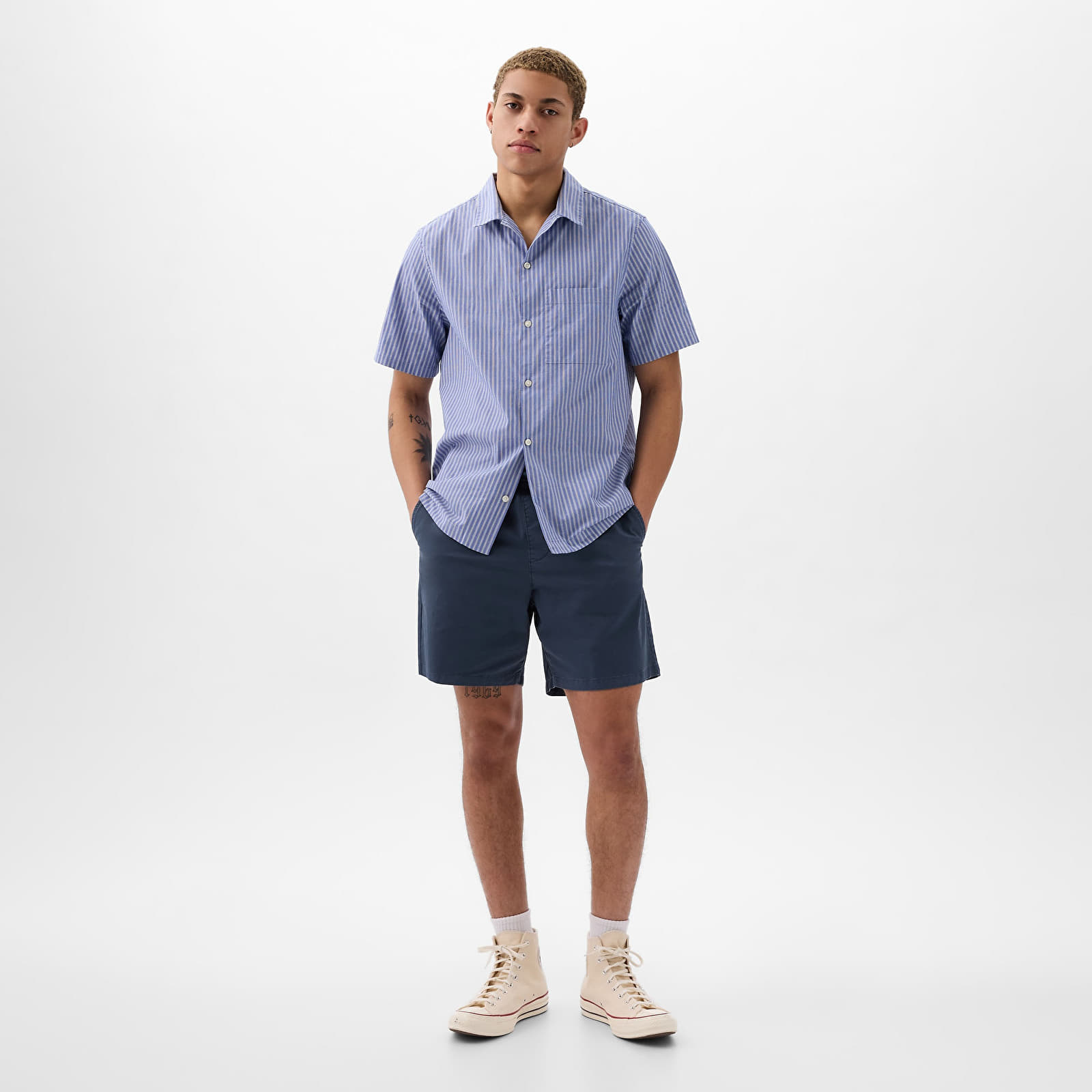 Σορτς GAP 7 Inch Easy Shorts Storm Cloud