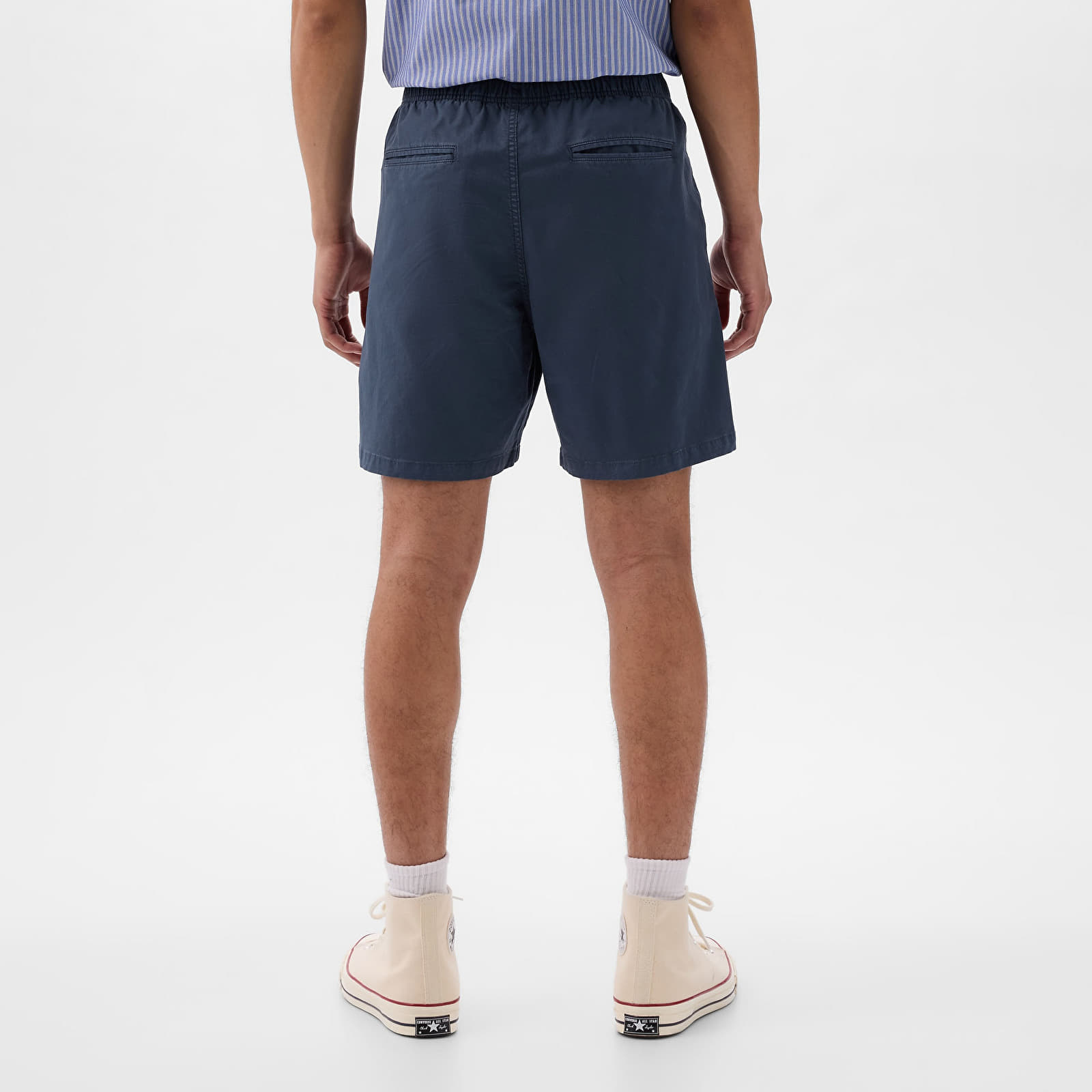 Šorti GAP 7 Inch Easy Shorts Storm Cloud