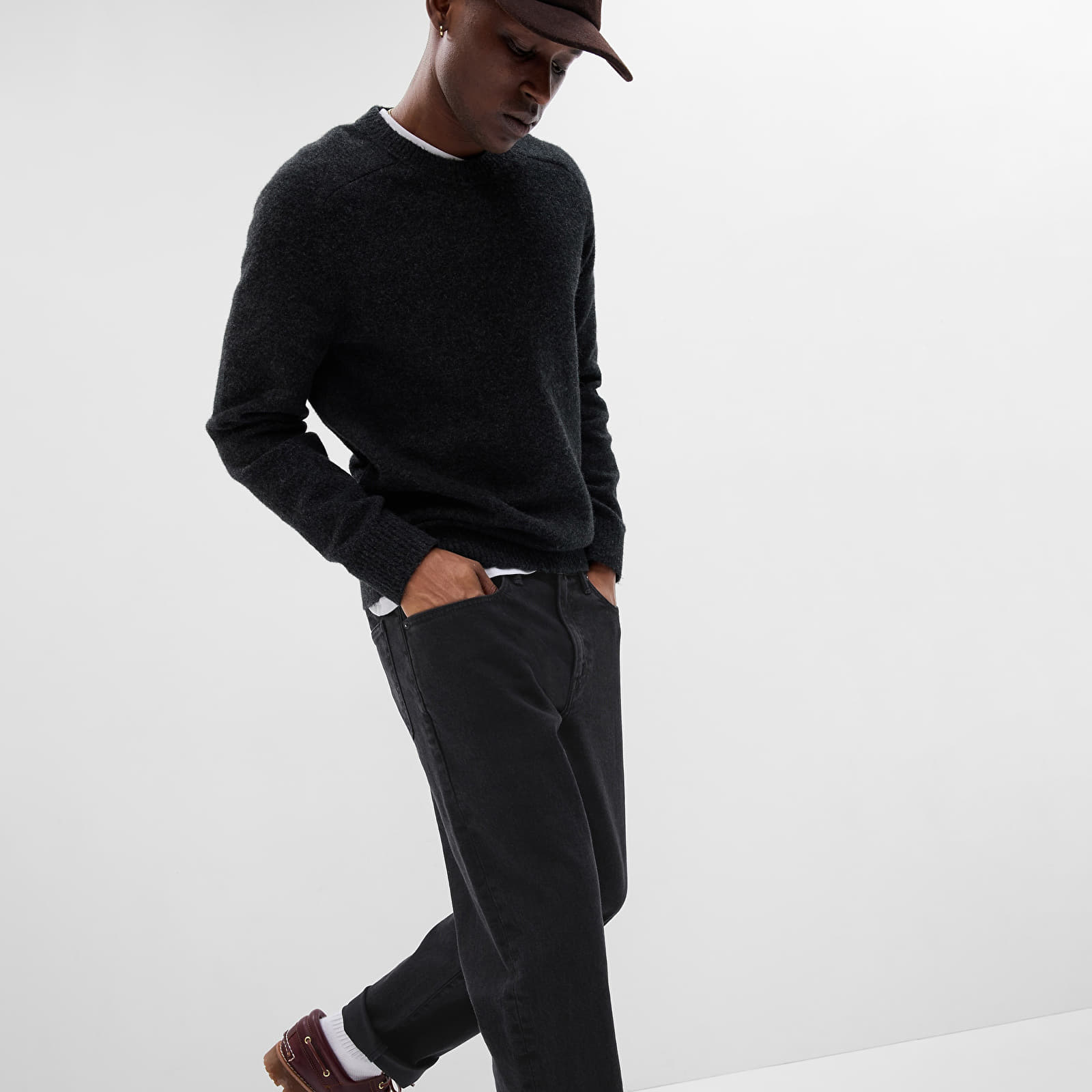 Broek GAP Denim Pants Slim Black Wash