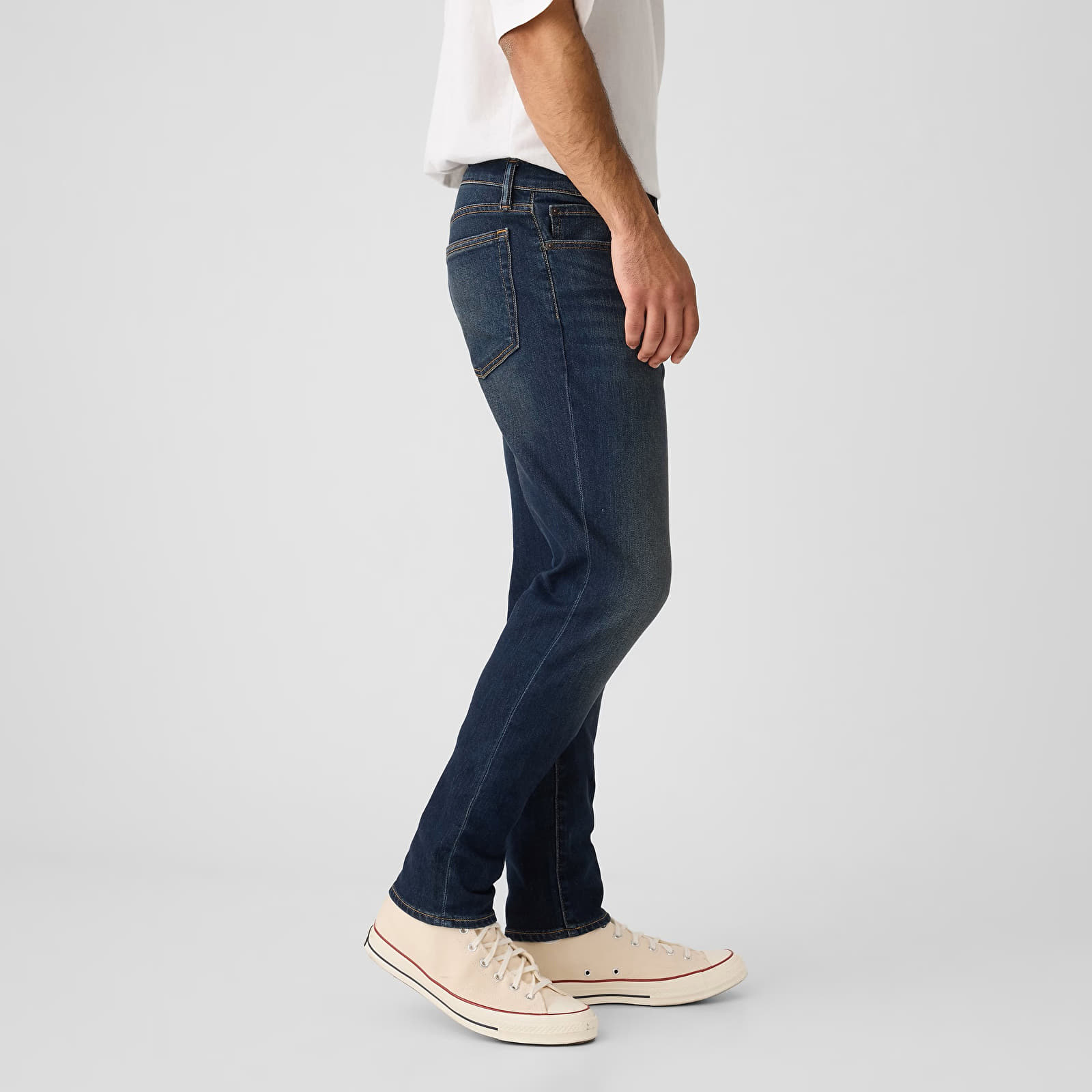 Broek GAP Denim Pants Slim Dark Wash