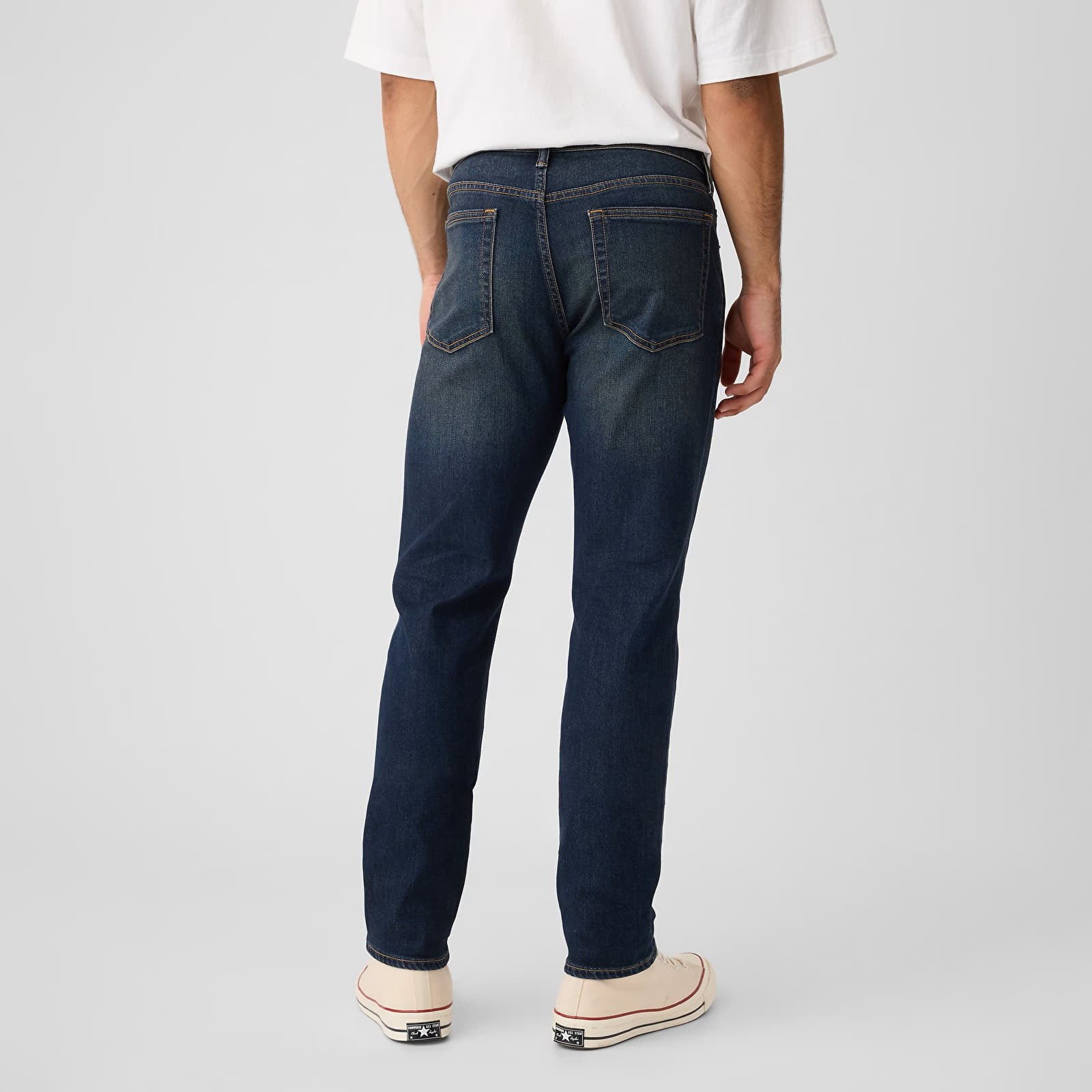 Broek GAP Denim Pants Slim Dark Wash