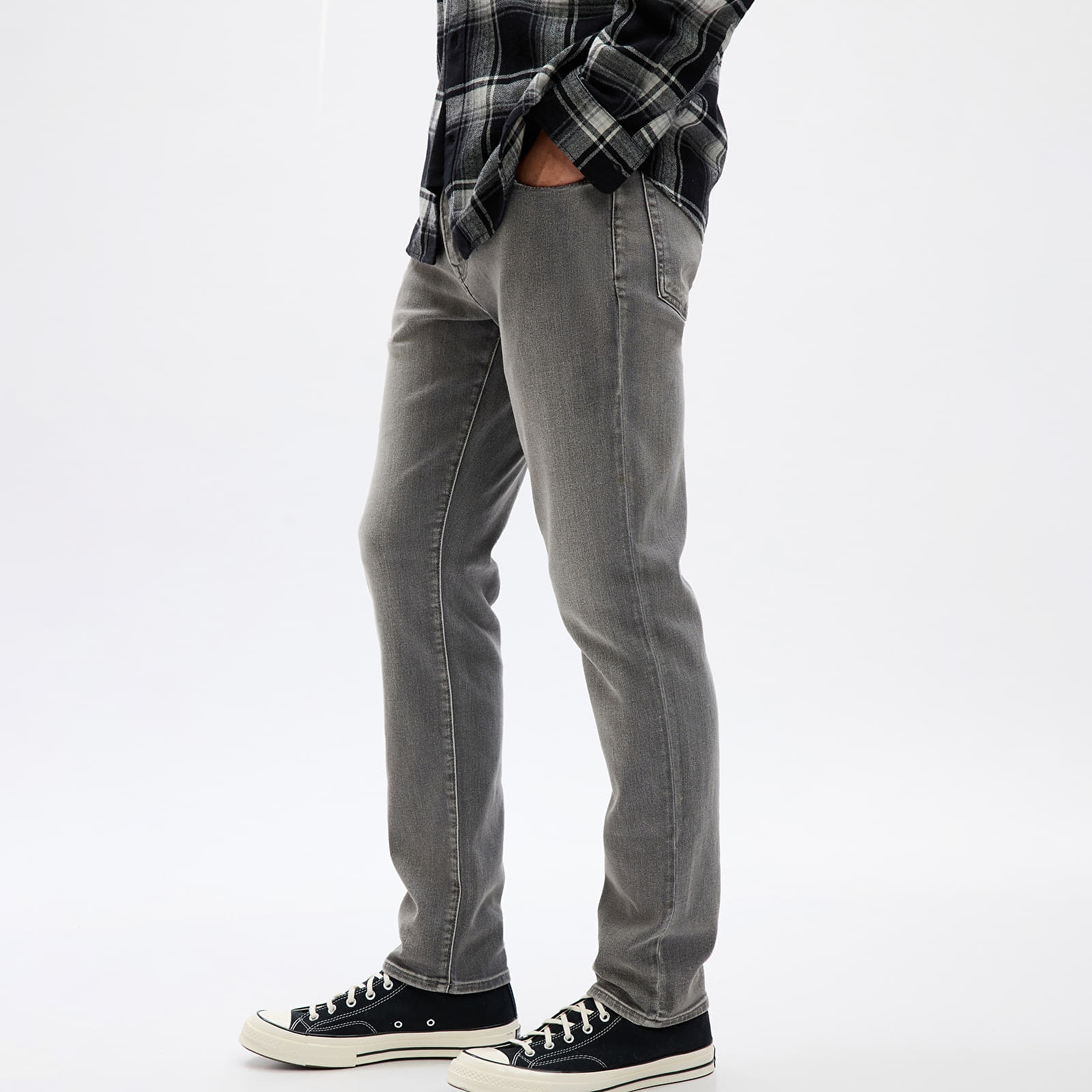 Püksid GAP Denim Pants Slim Grey Wash