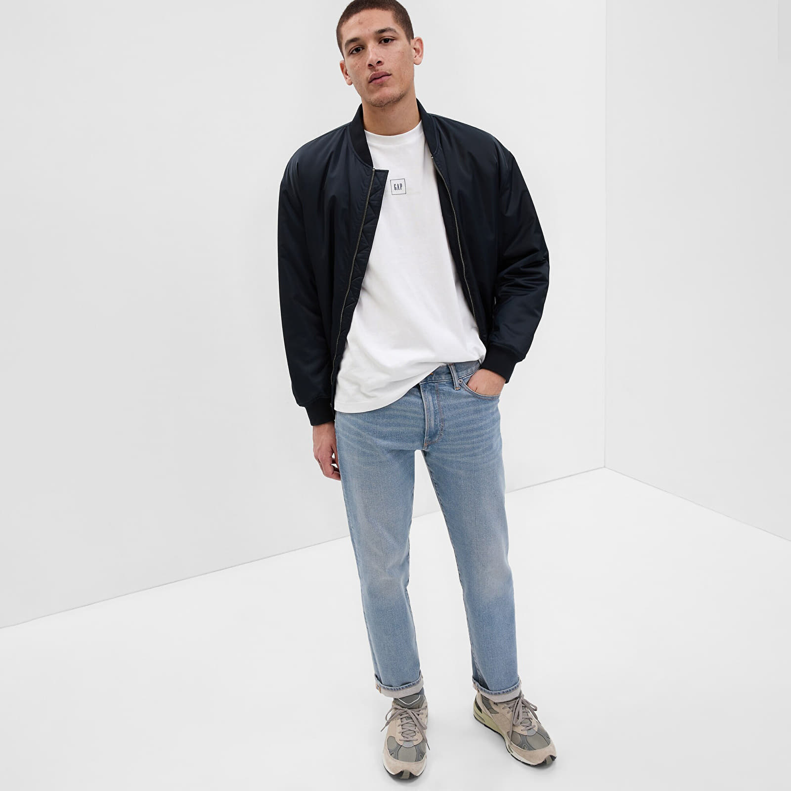 Jeans and trousers GAP Denim Pants Straight Light Wash