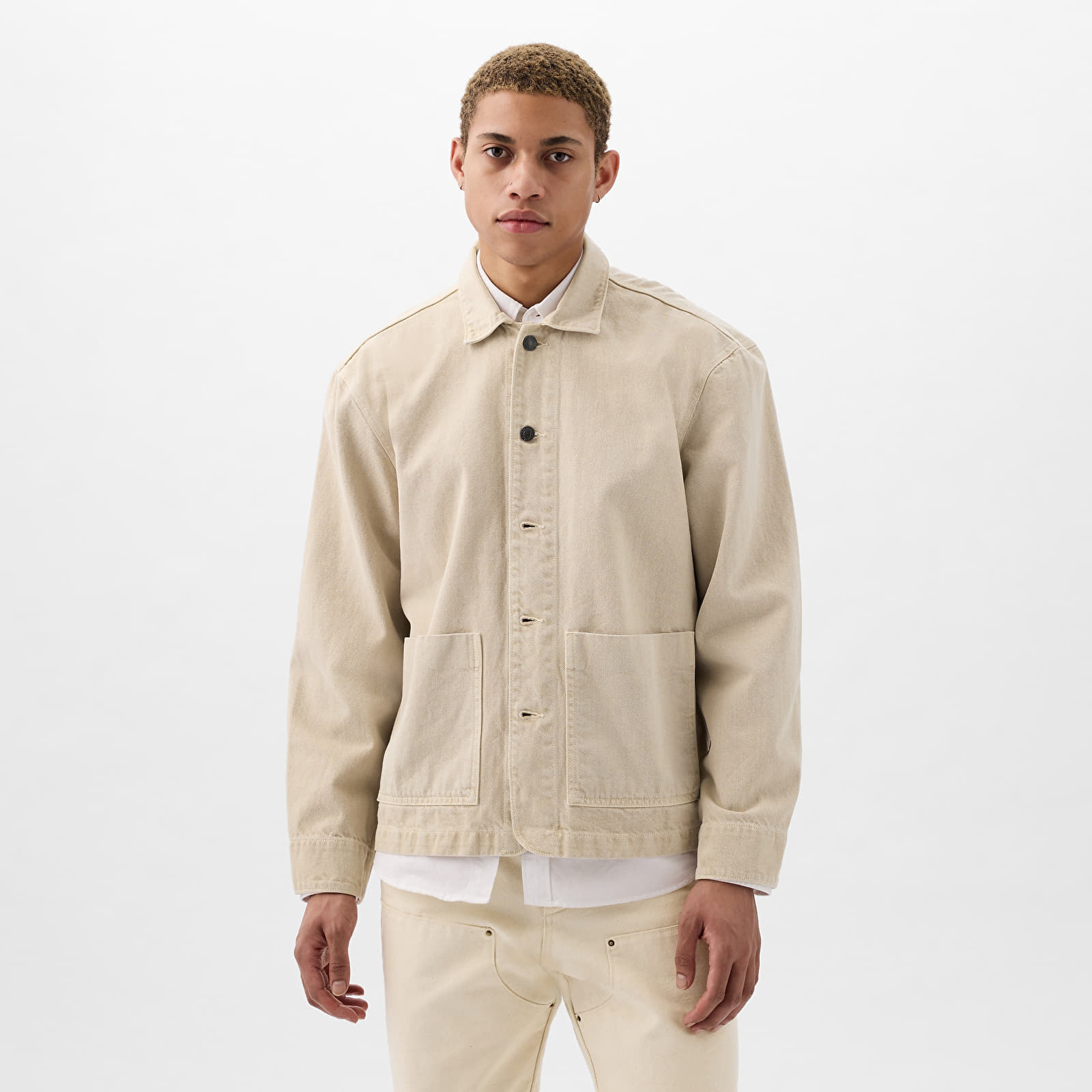 Jacheta GAP Denim Chore Jacket Fresh Praline M