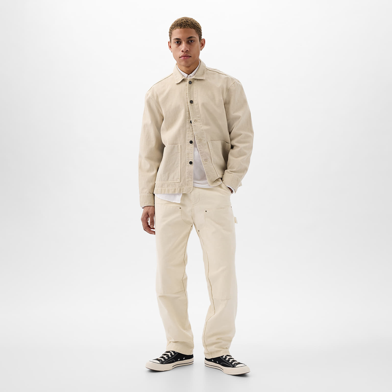 Jassen GAP Denim Chore Jacket Fresh Praline