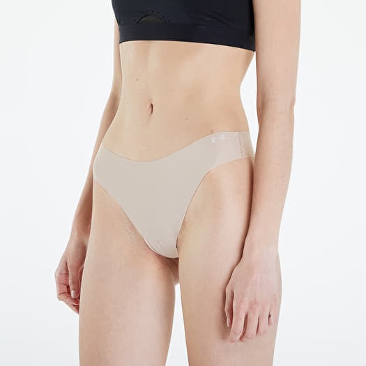 Majtki Under Armour Pure Stretch NS Thong Beige