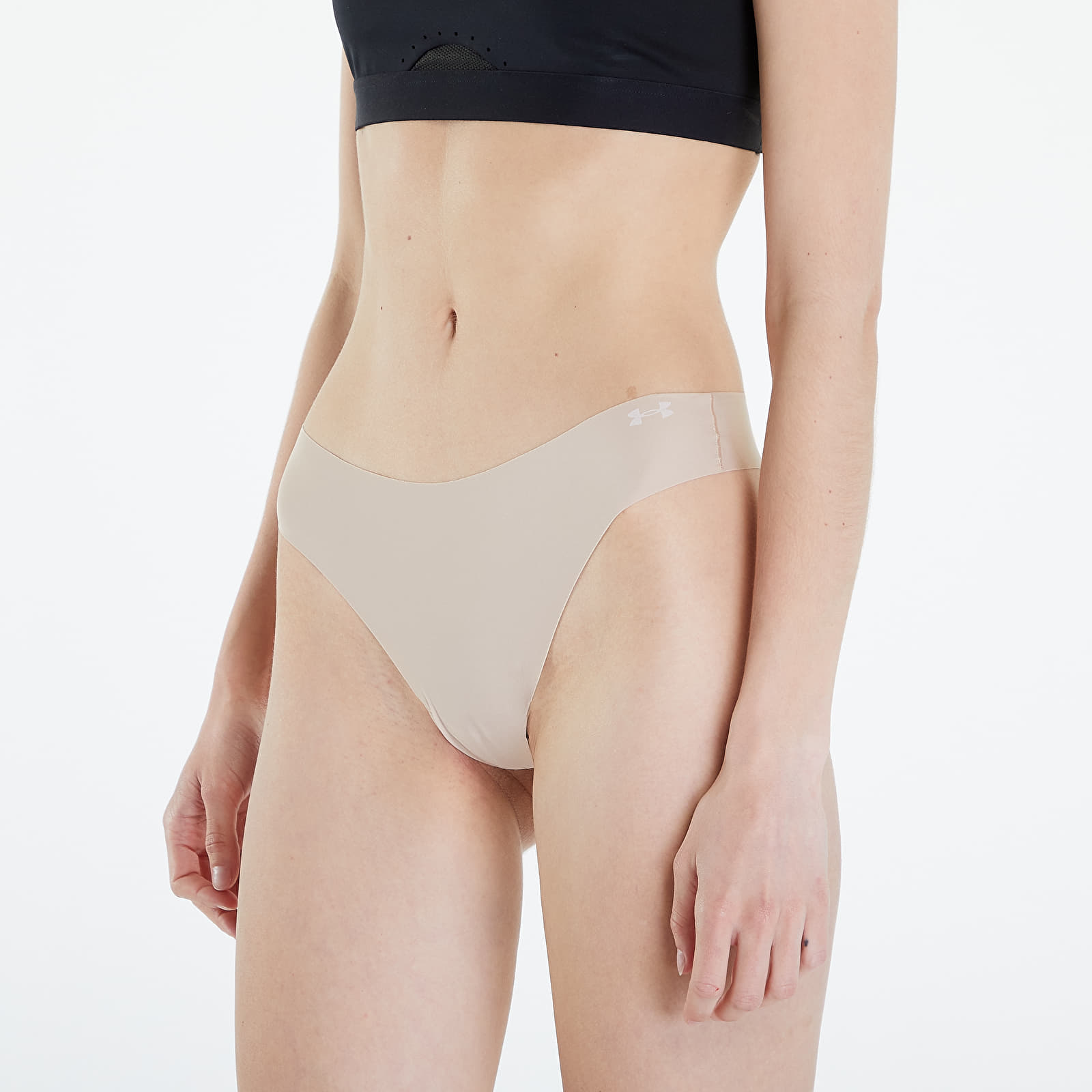 Gaćice Under Armour Pure Stretch NS Thong Beige