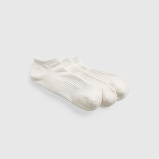 GAP Ankle Socks 3-Pack New Off White