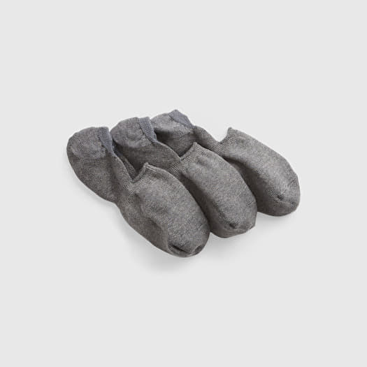 GAP No Show Socks 3-Pack Grey