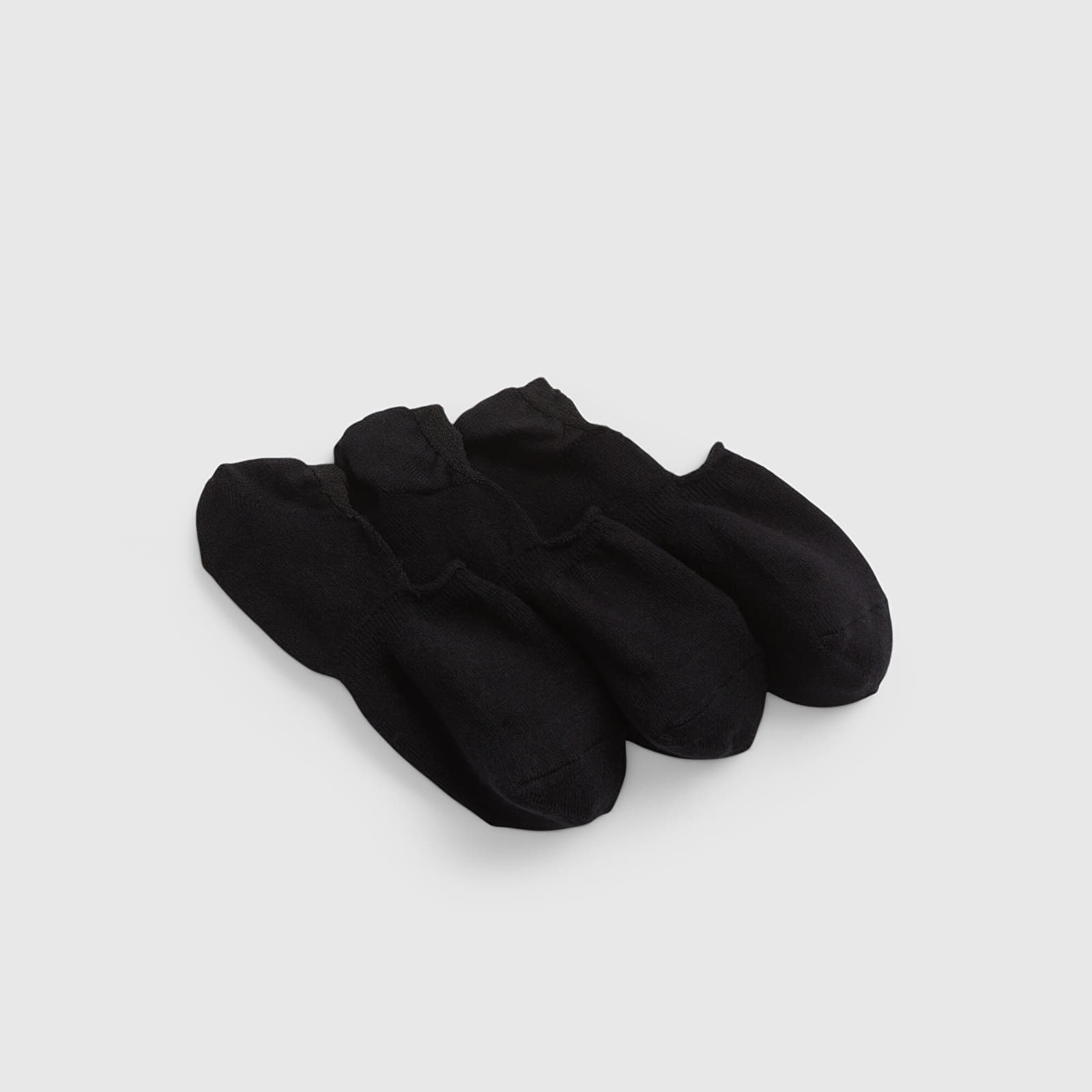 Ponožky GAP No Show Socks 3-Pack True Black
