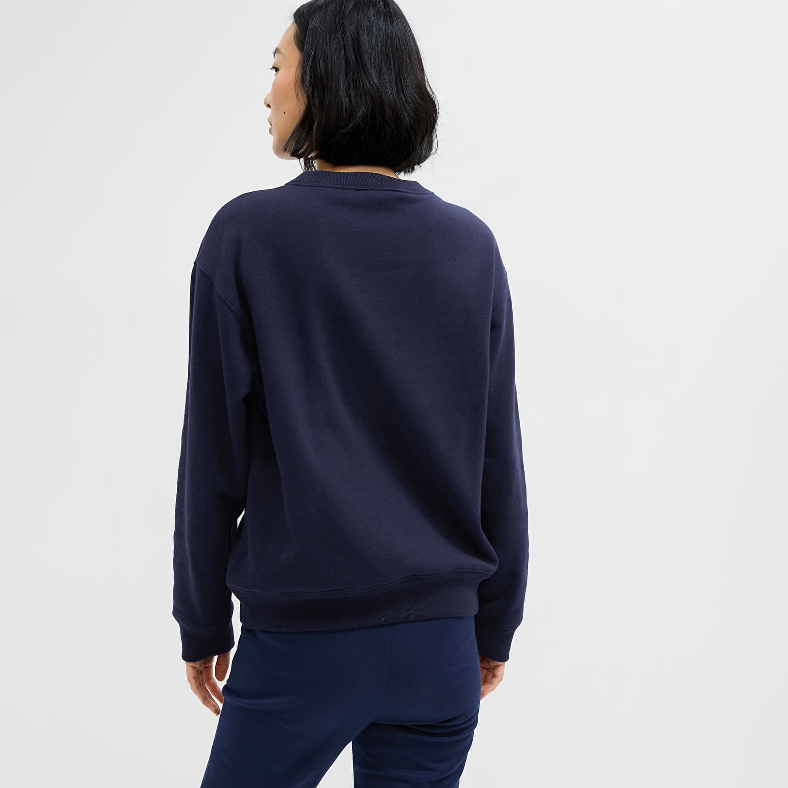 Hettegensere og sweatshirts GAP Crewneck Logo Sweatshirt Navy Uniform