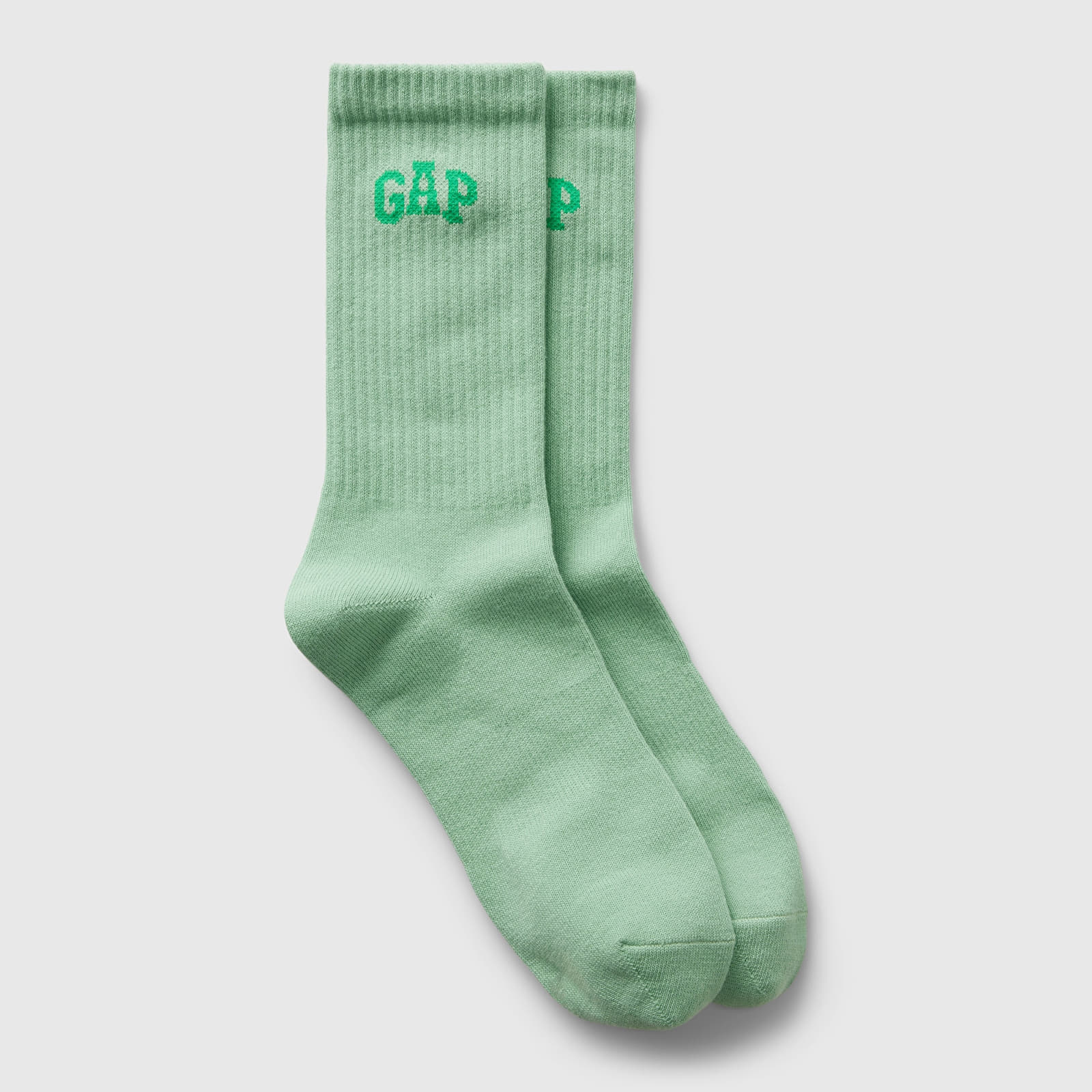 Sokken GAP Logo Crew Socks Meadow Green 743