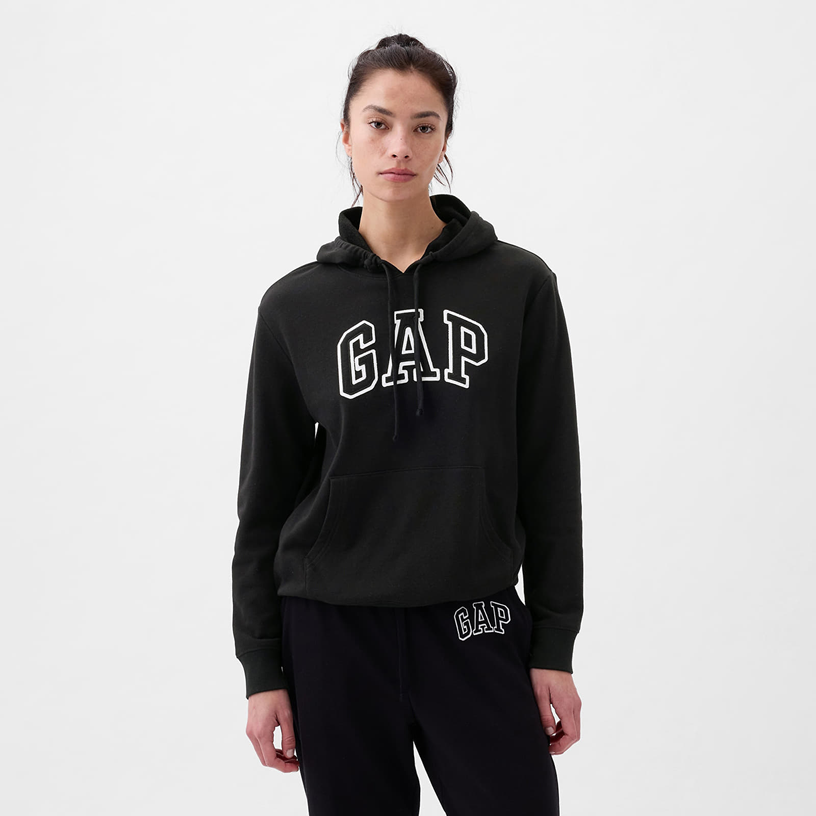 Sweatshirts GAP Pullover Logo Hoodie True Black V2