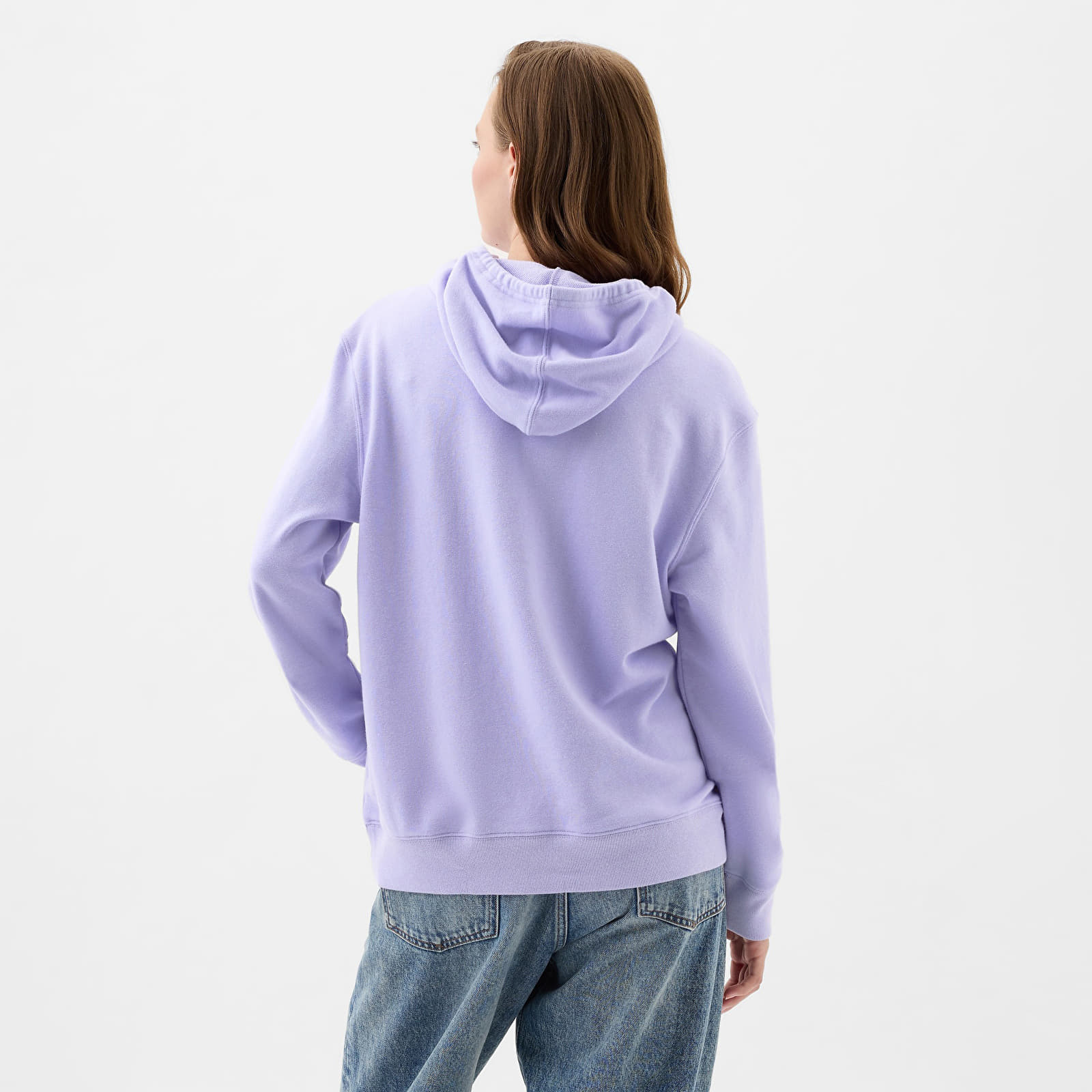 Sweatshirts GAP Pullover Logo Hoodie Fresh Lavender