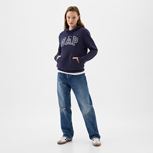 Sweatshirts GAP Pullover Logo Hoodie Navy Uniform Queens