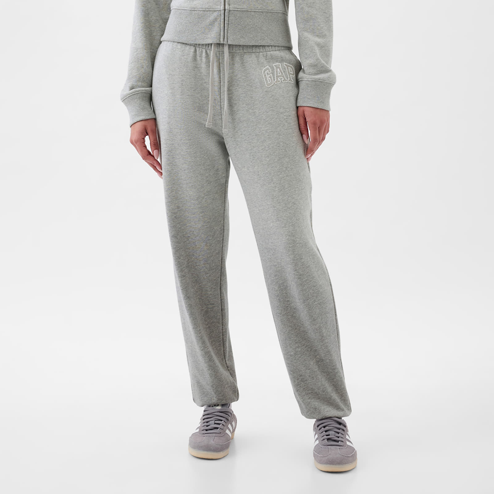 Pantaloni GAP Logo Joggers Light Heather Grey L