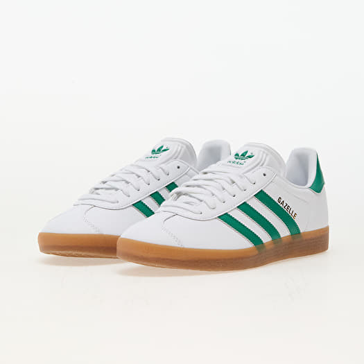 Adidas green and gold gazelle trainers best sale
