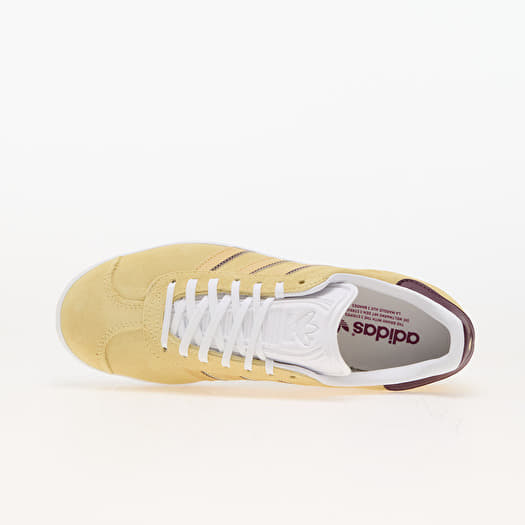 Women s sneakers and shoes adidas Gazelle W Almost Yellow Oatmeal Maroon Queens