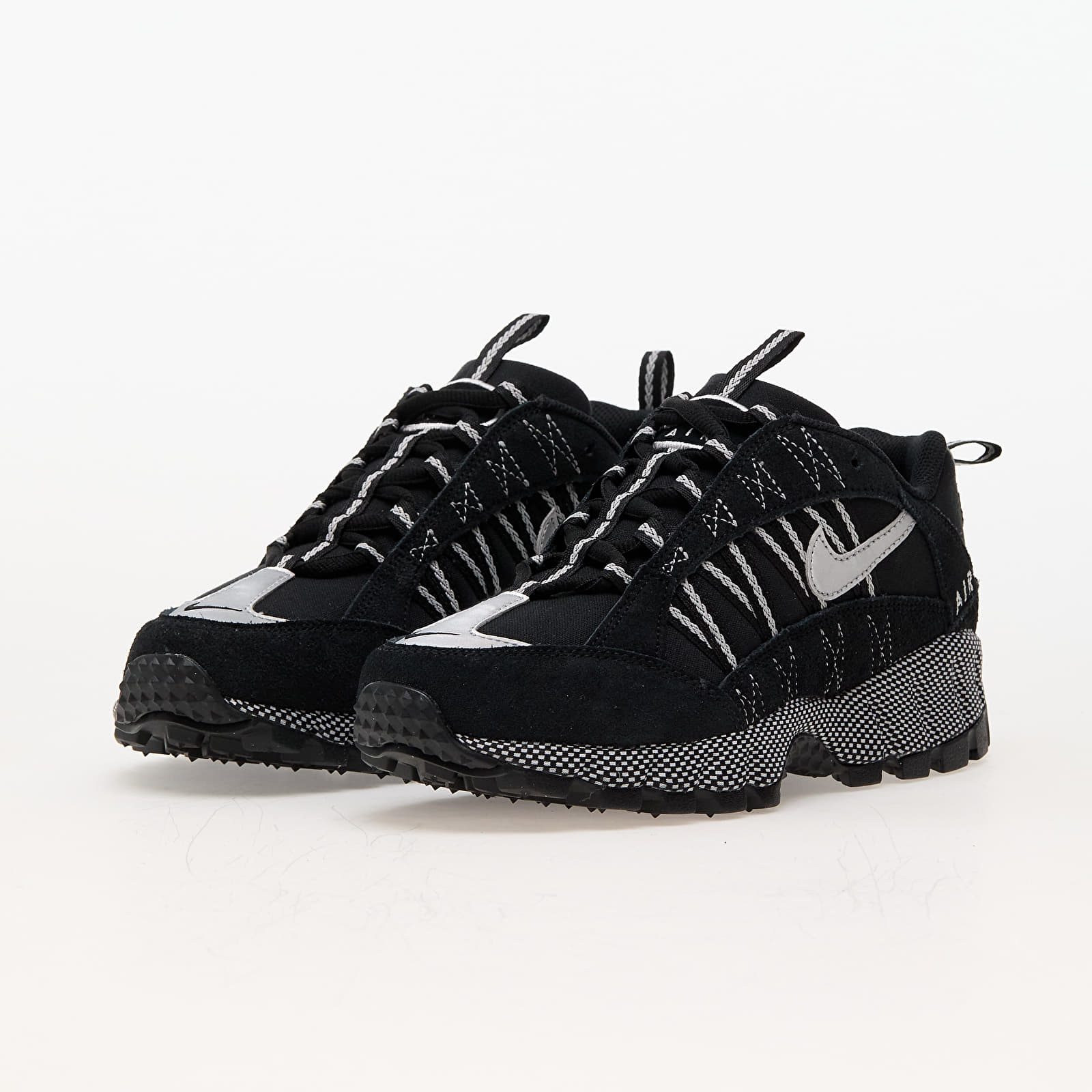 Sneakers og sko til kvinder Nike W Air Humara Black/ Metallic Silver-Metallic Silver