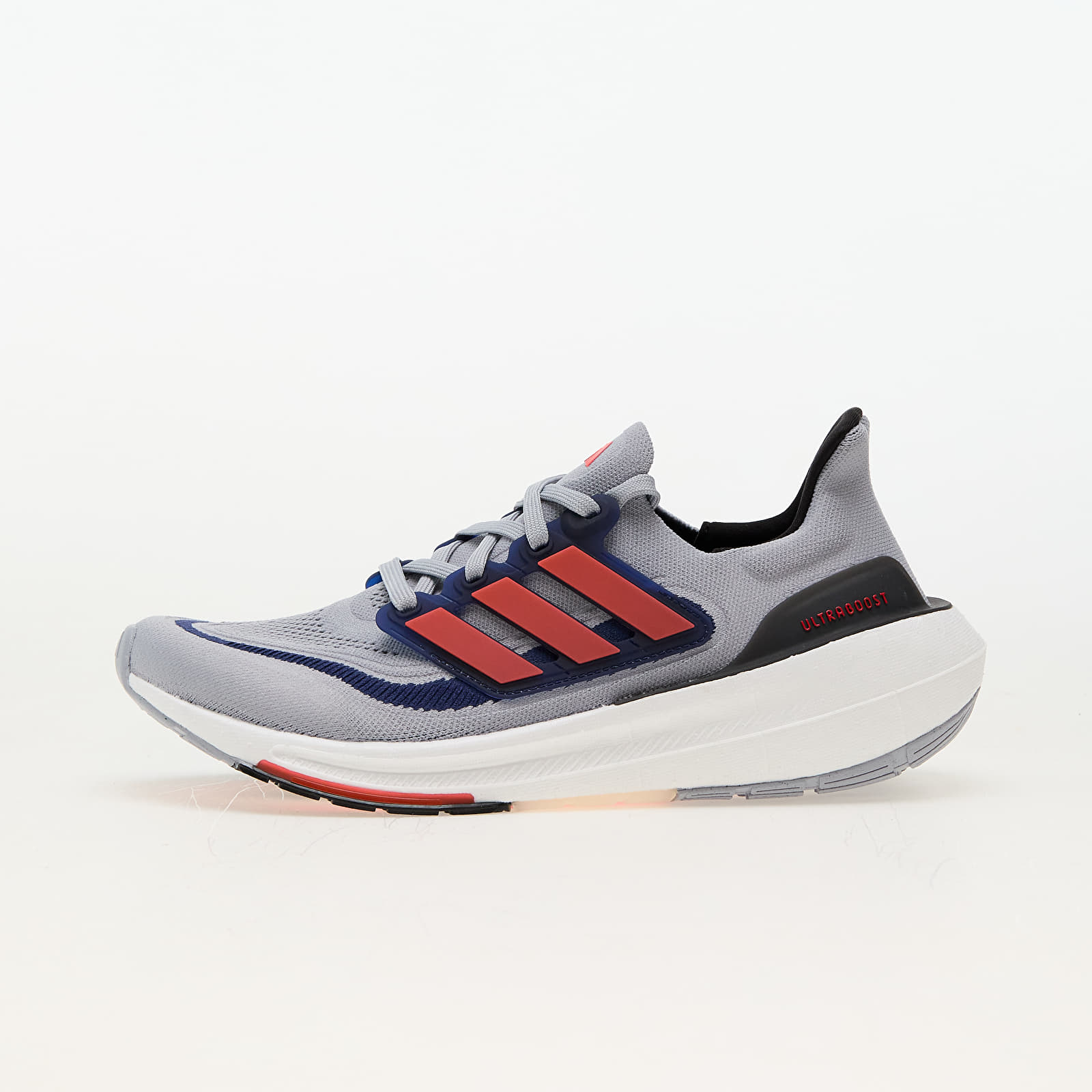 Pánske tenisky a obuv adidas UltraBOOST Light Halo Silver/ Solid Red/ Dark Blue