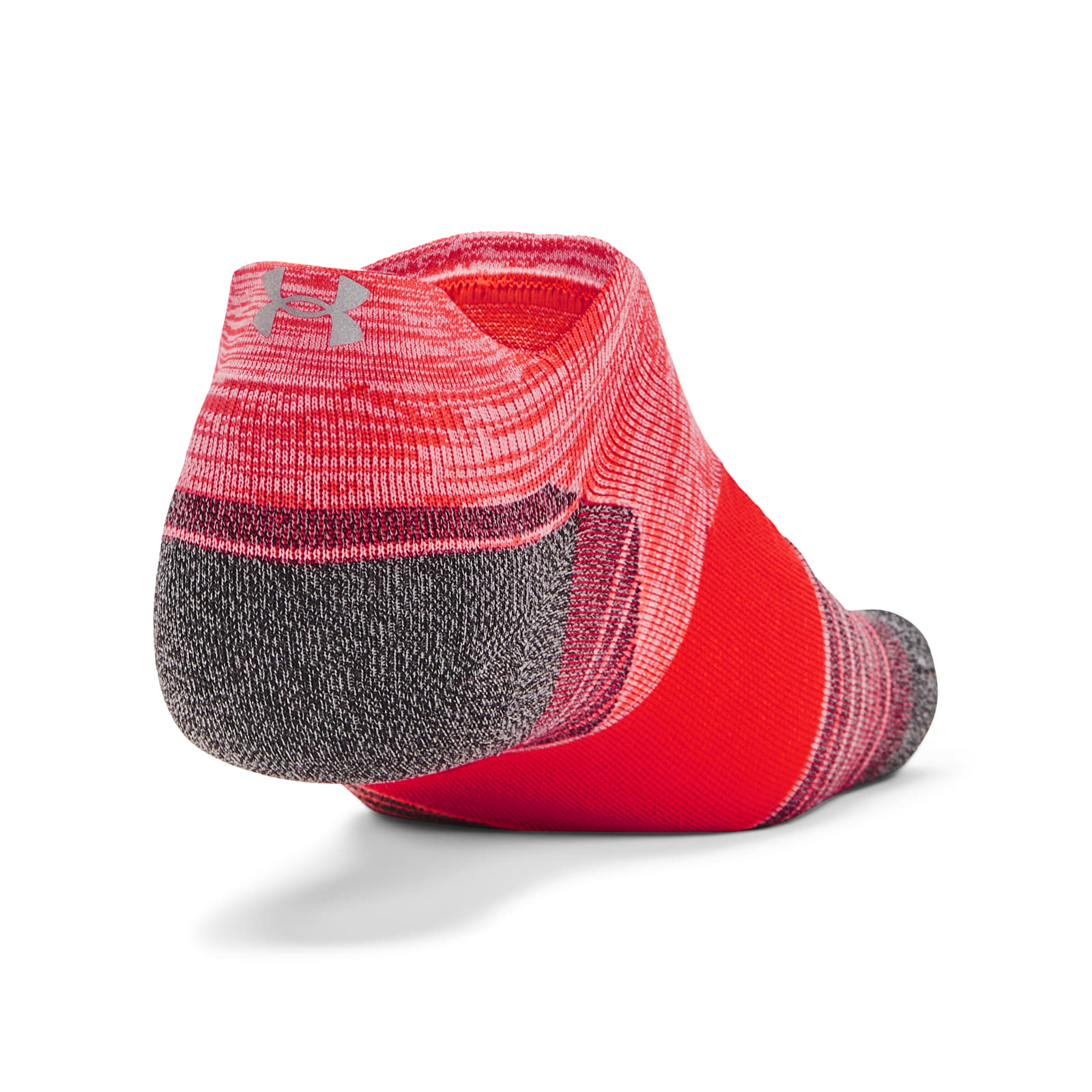 Socks Under Armour Run No Show Tab 2Pk Bolt Red