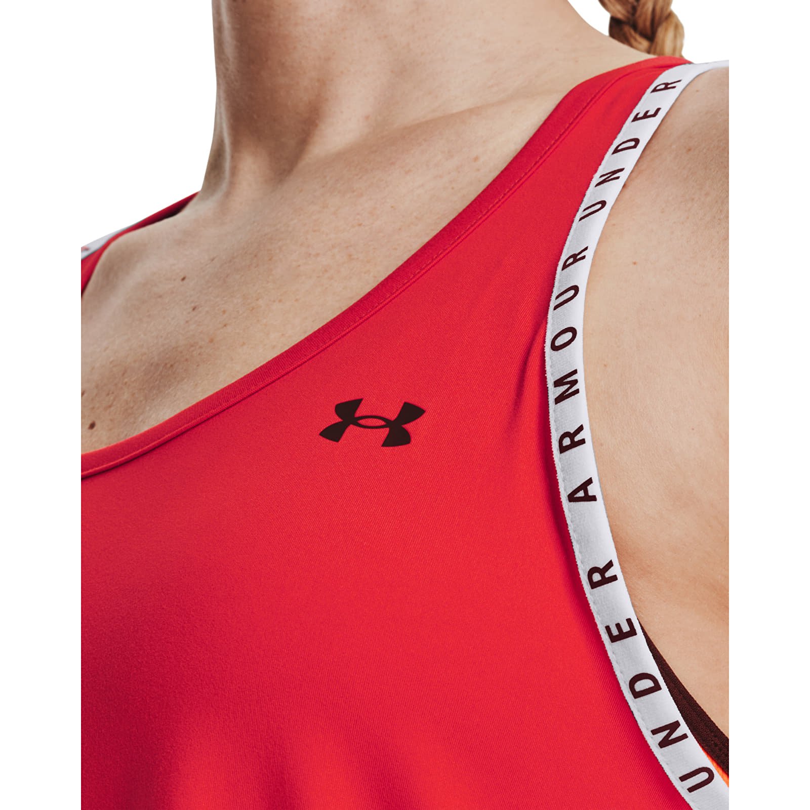 Tiltiņi Under Armour Knockout Tank Radio Red