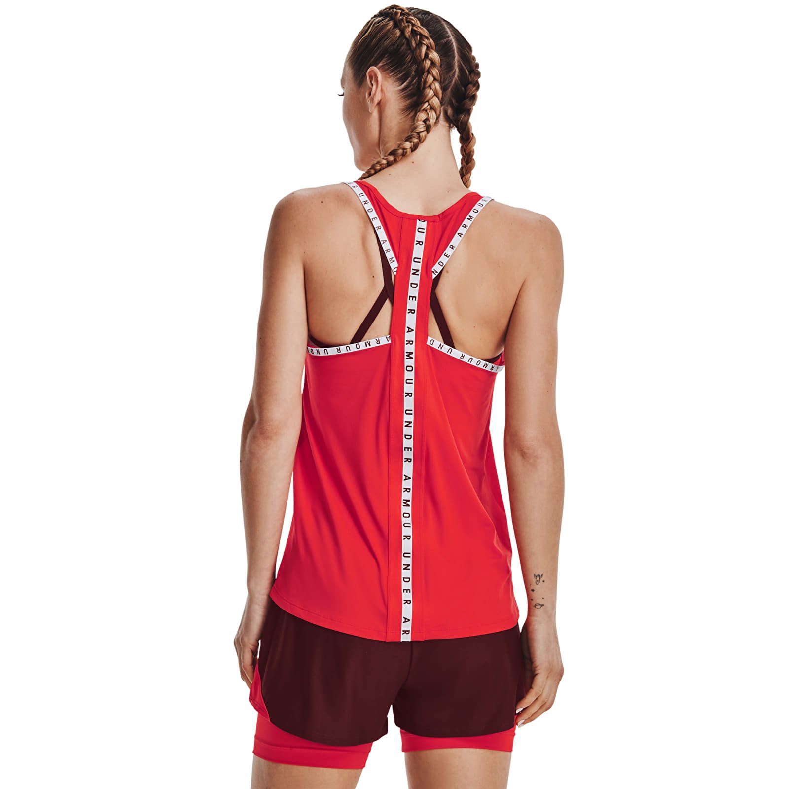 Tiltiņi Under Armour Knockout Tank Radio Red