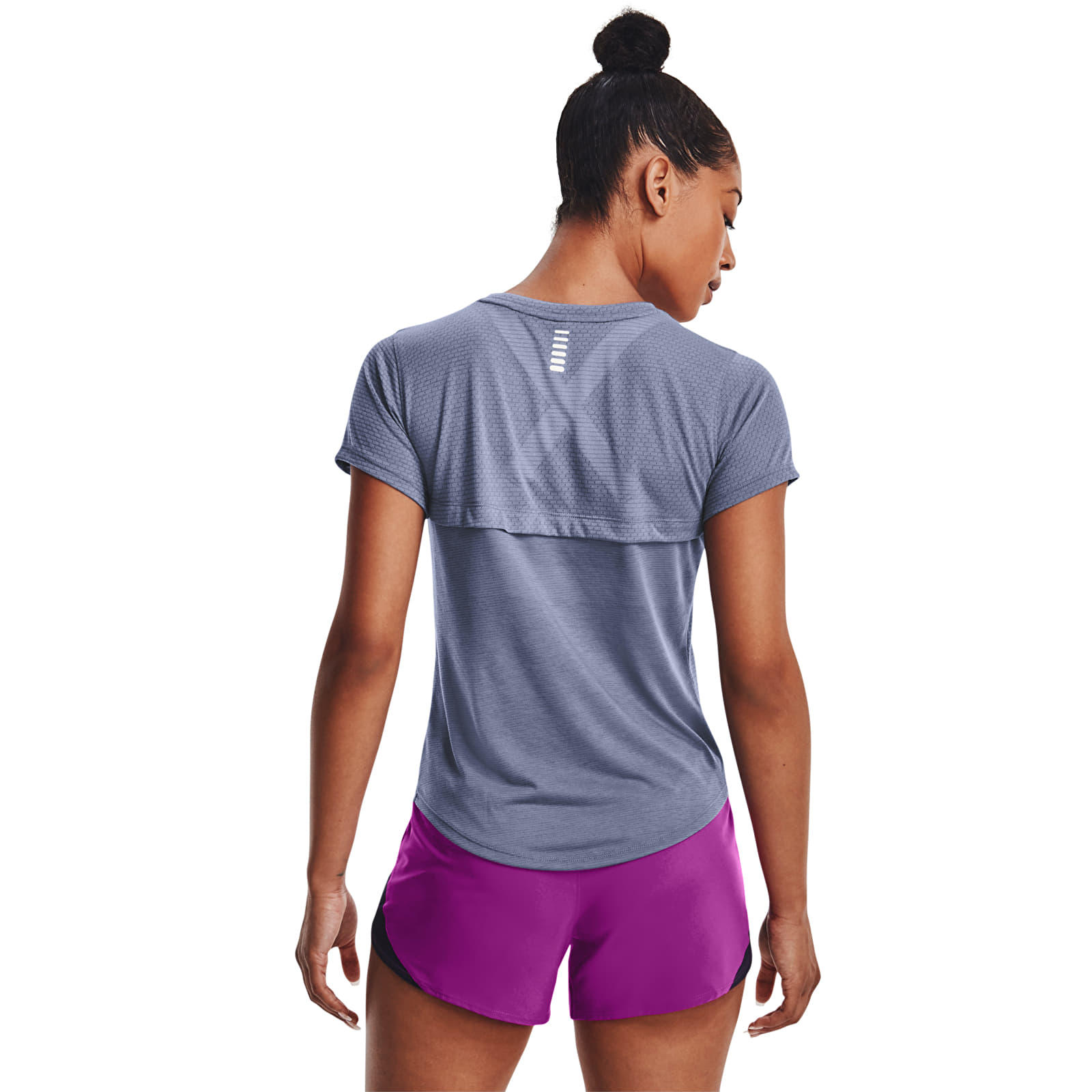 T-shirts Under Armour Streaker Ss Aurora Purple