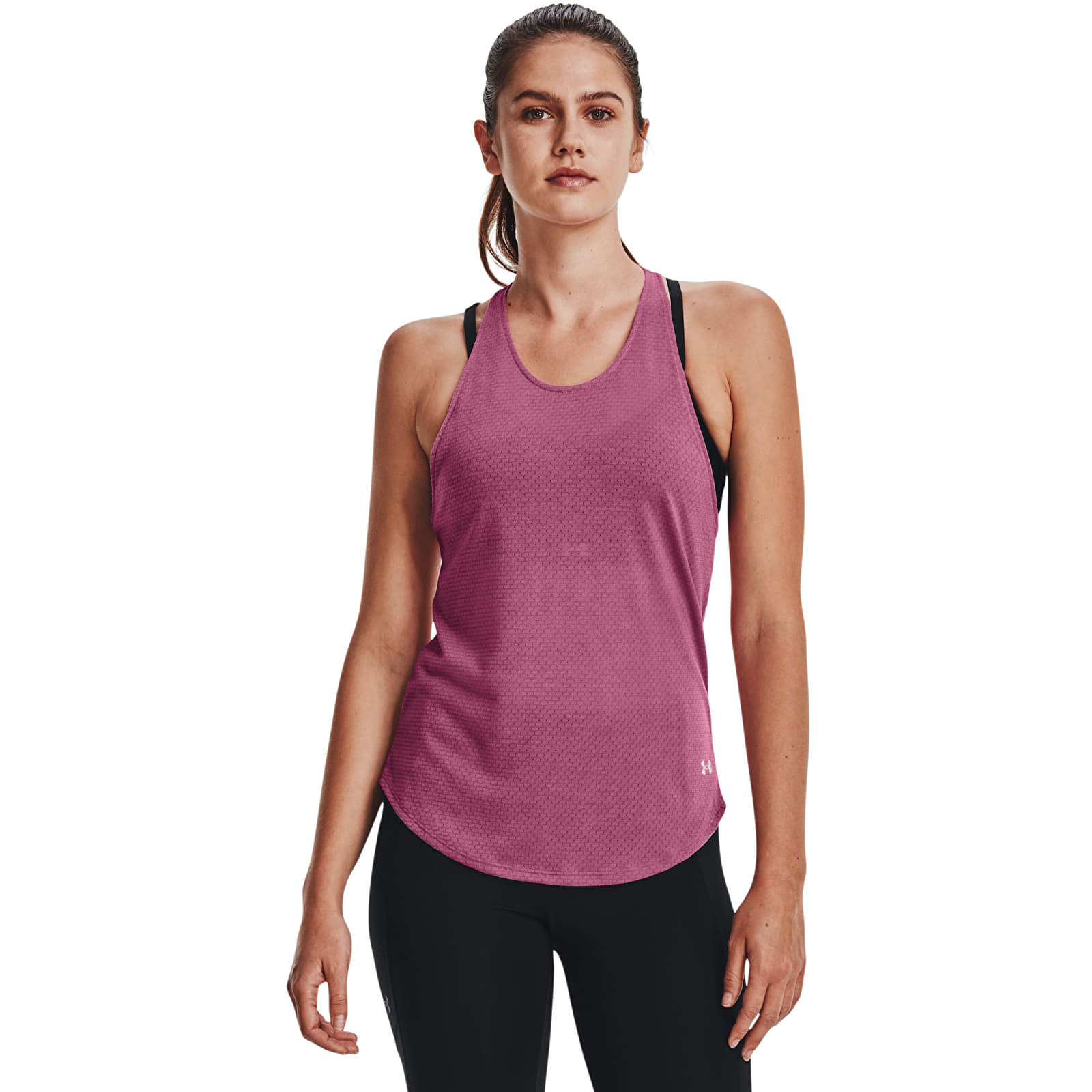 Tank tops Under Armour Streaker Tank Pace Pink