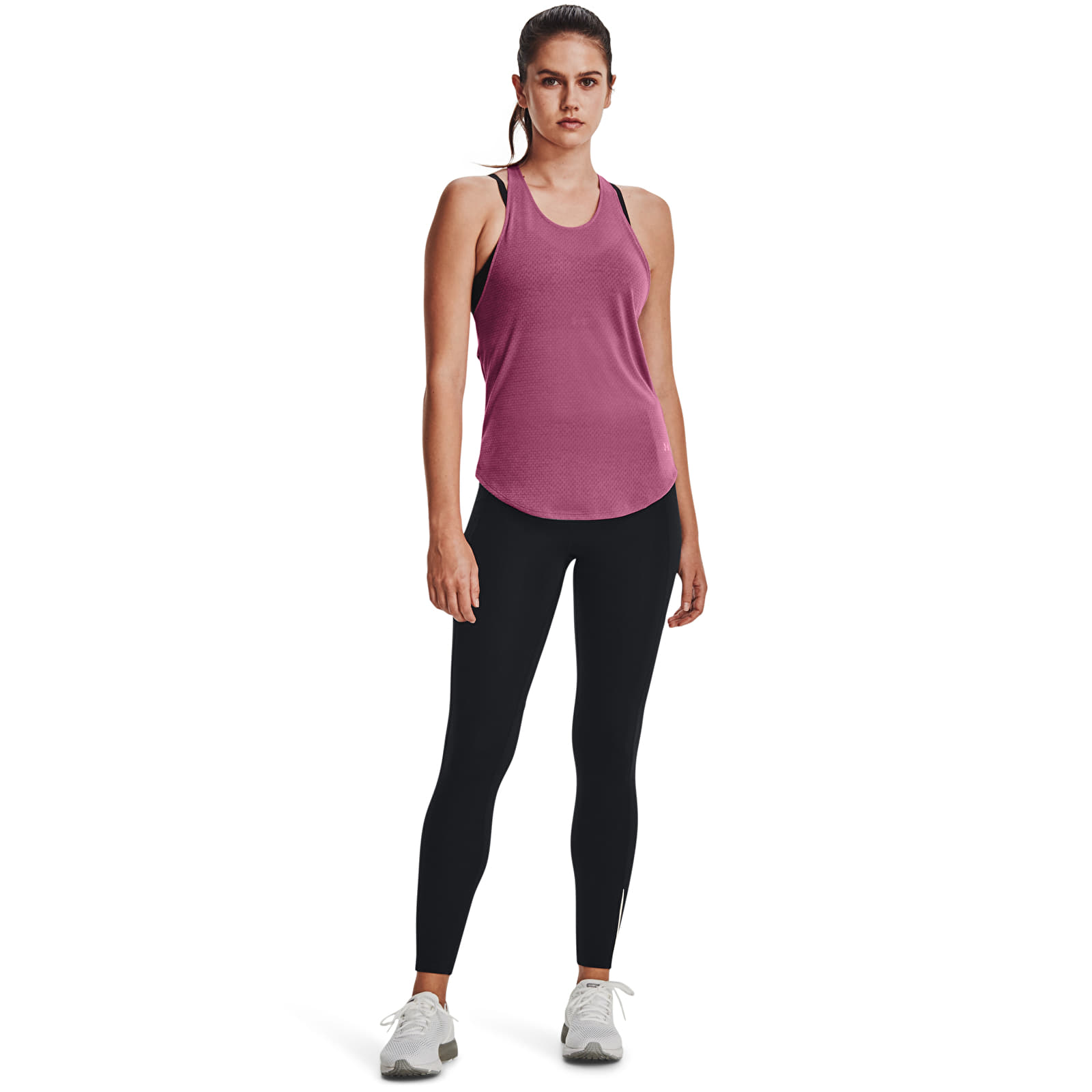 Tank tops Under Armour Streaker Tank Pace Pink