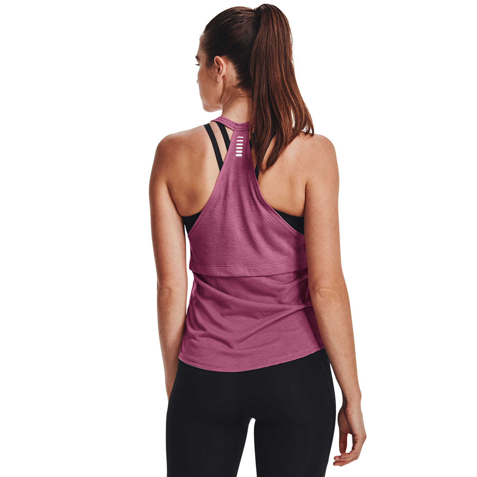 Tank tops Under Armour Streaker Tank Pace Pink
