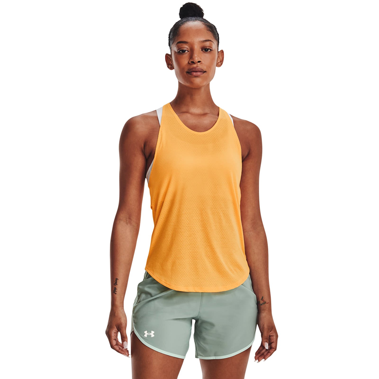 Débardeurs Under Armour Streaker Tank Orange Ice