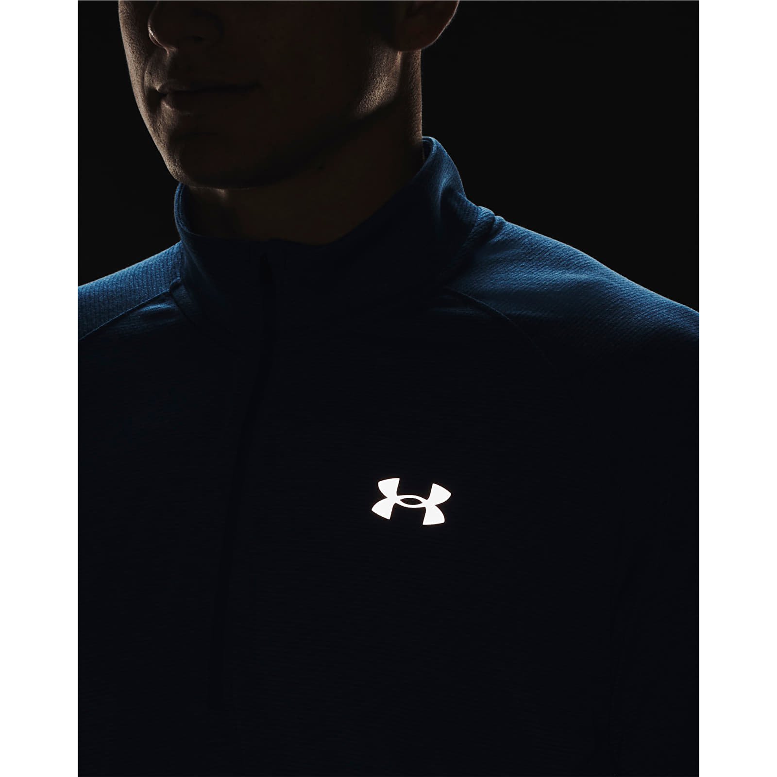 Hanorace Under Armour Streaker Half Zip Petrol Blue