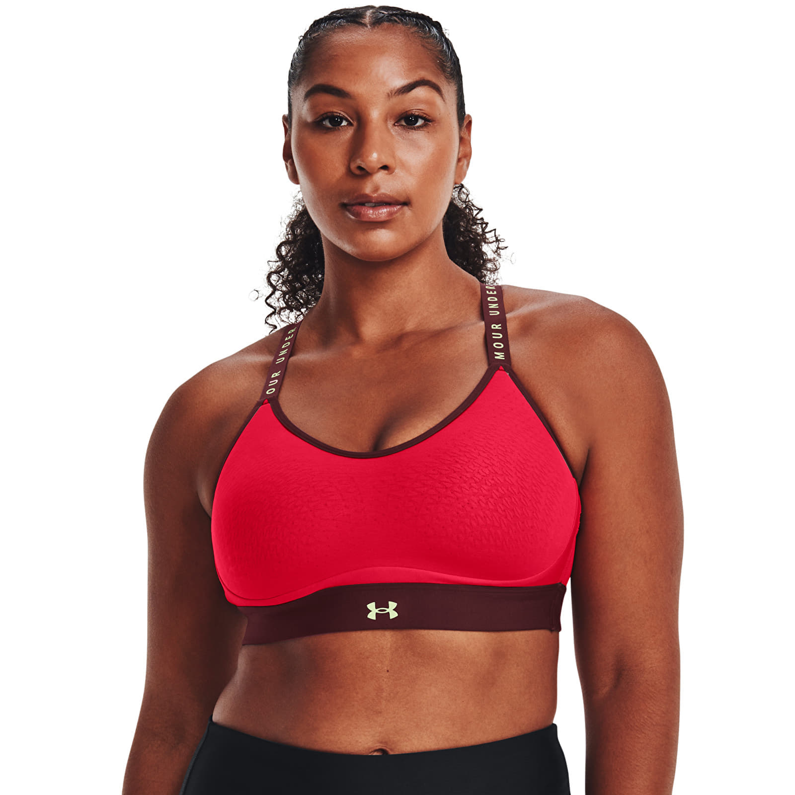 Sutien Under Armour Infinity Low Radio Red - 1 | YEO