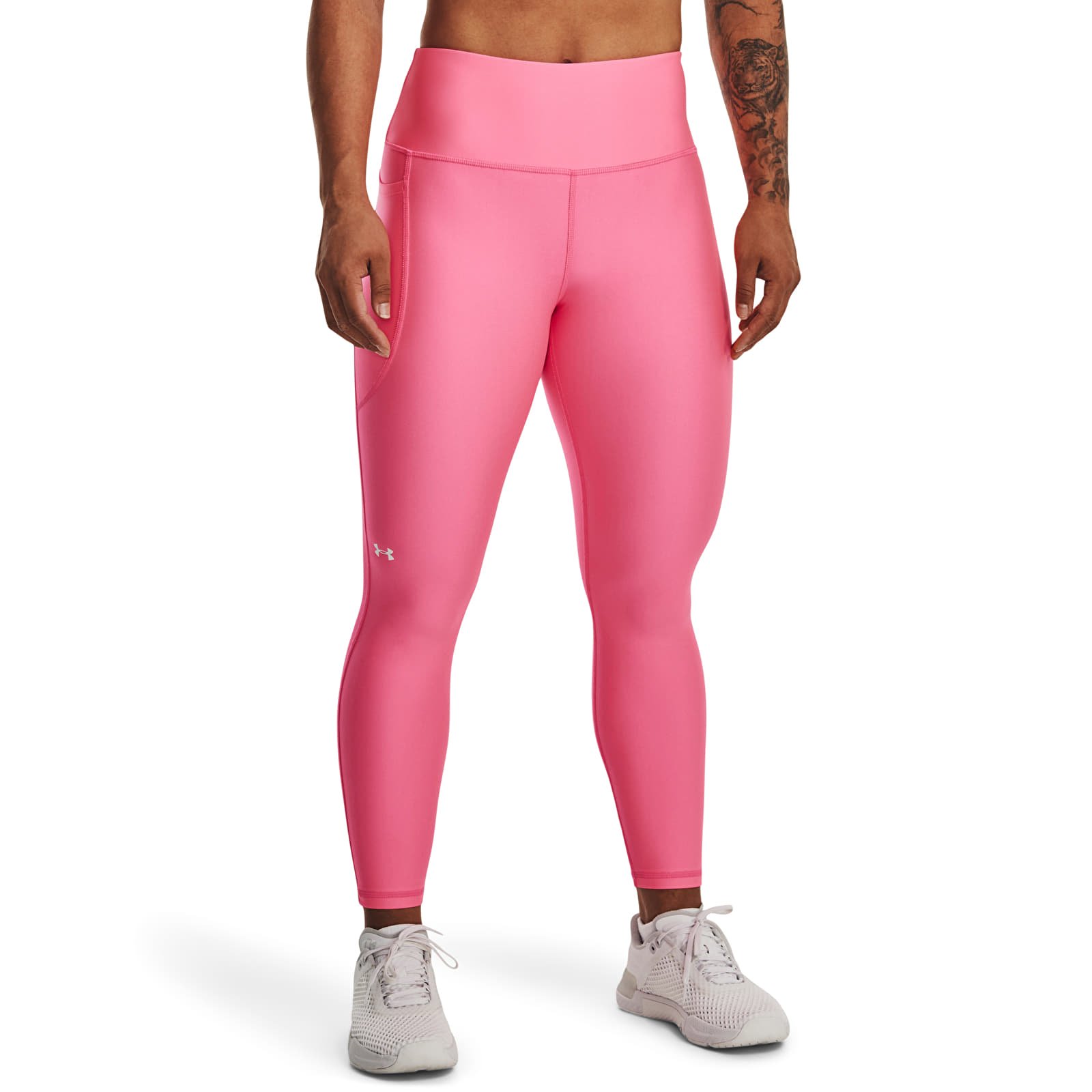 Under armour pink leggings top