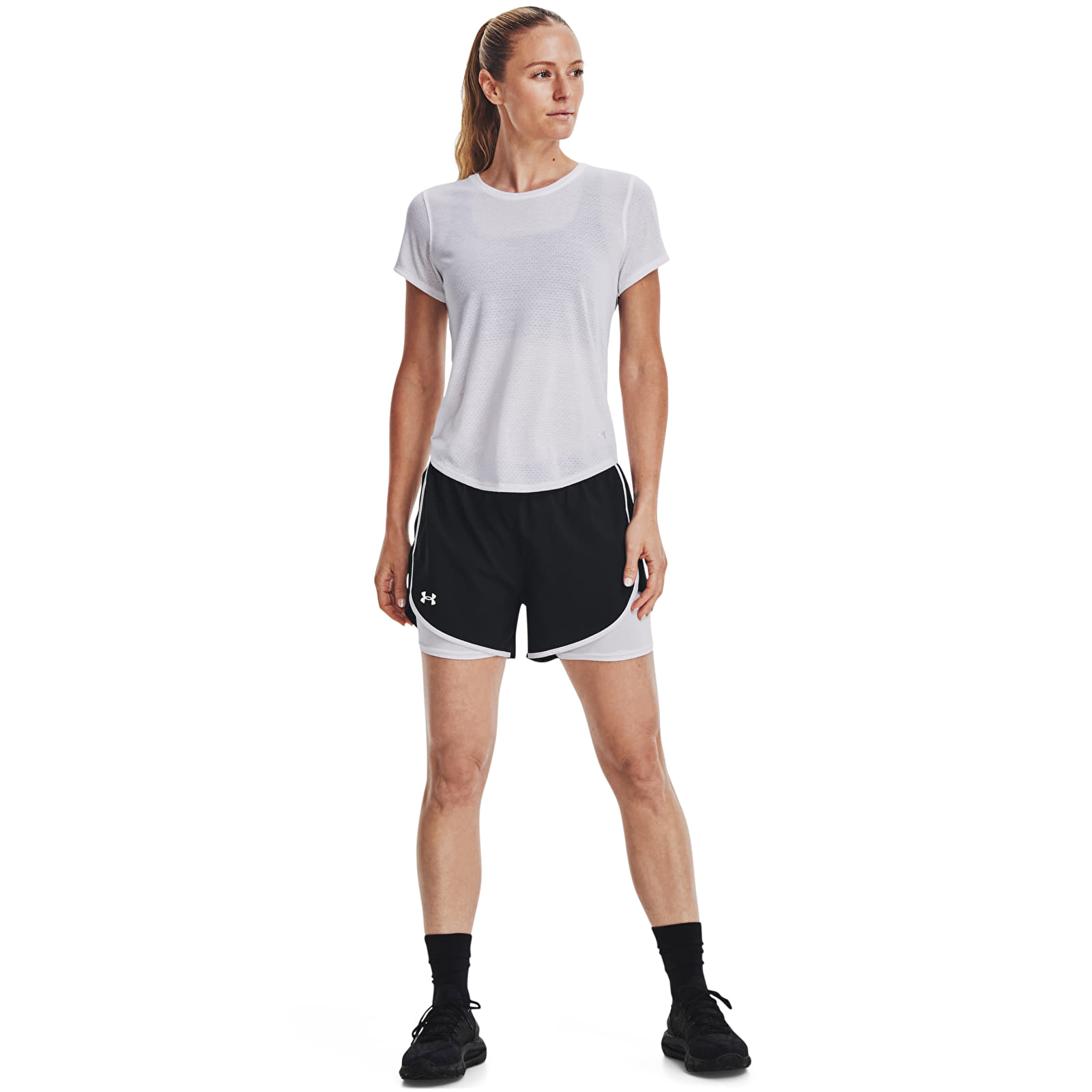 Shortsid Under Armour Fly By Elite 2-In-1 Short Black
