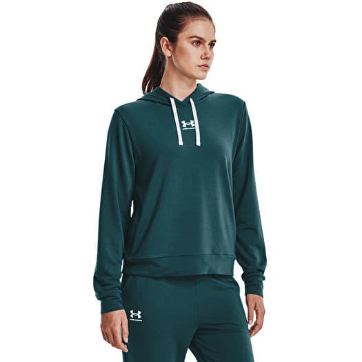 Under armour womens teal hoodie on sale