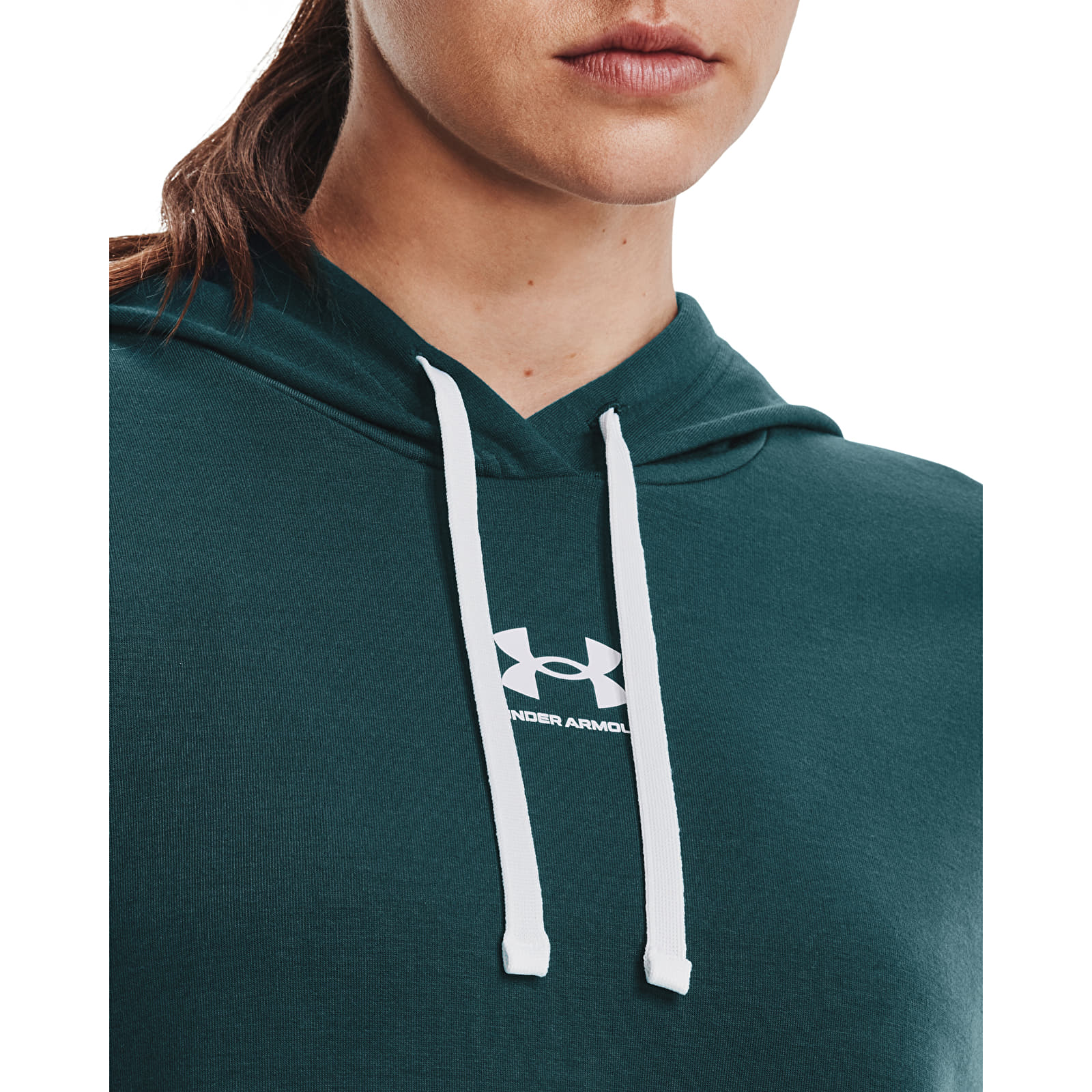 Hettegensere og sweatshirts Under Armour Rival Terry Hoodie Tourmaline Teal