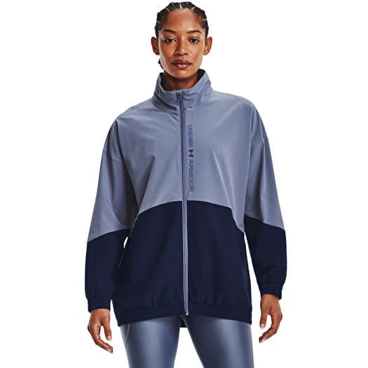 Jakna Under Armour Woven Fz Oversized Jacket Aurora Purple