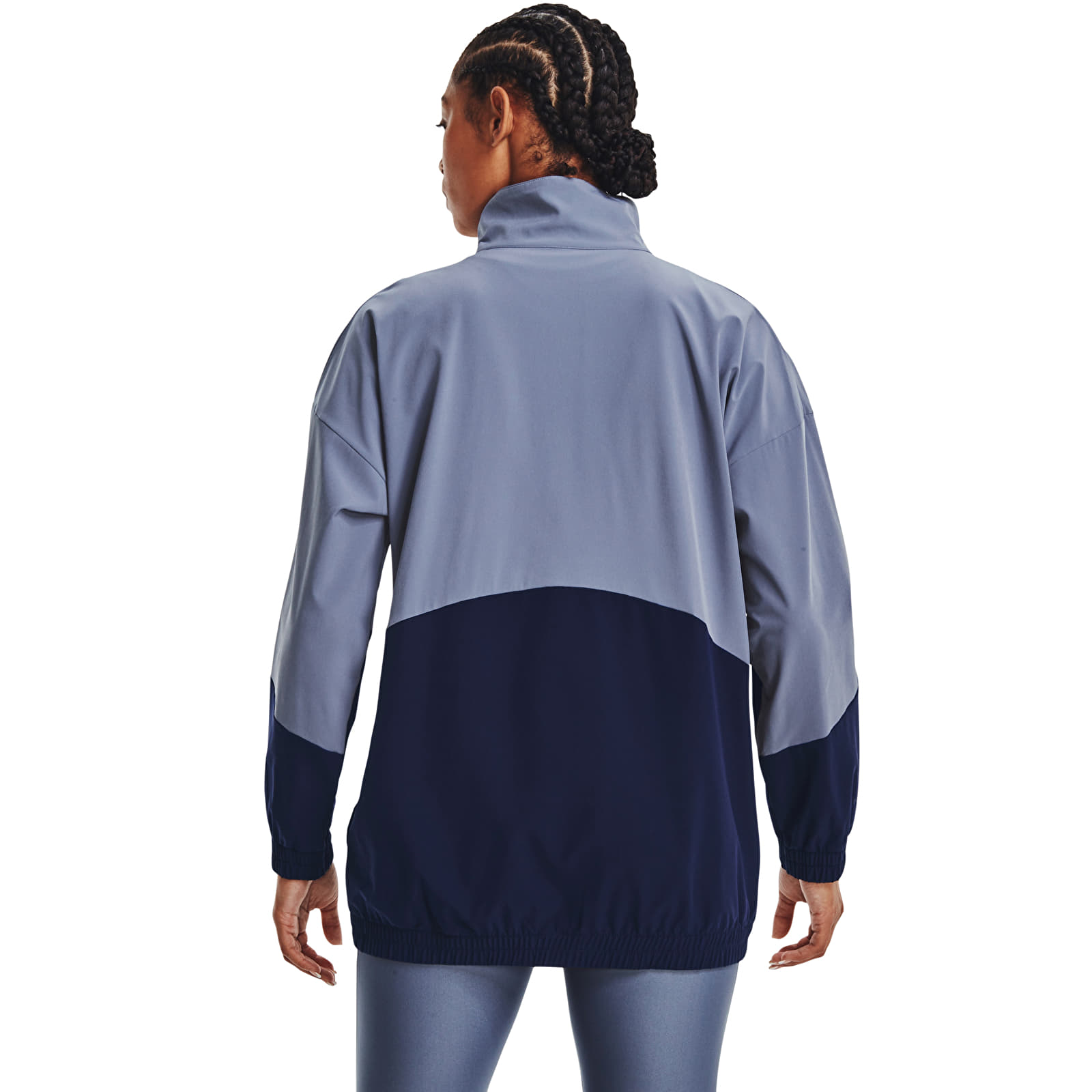 Jackets Under Armour Woven Fz Oversized Jacket Aurora Purple
