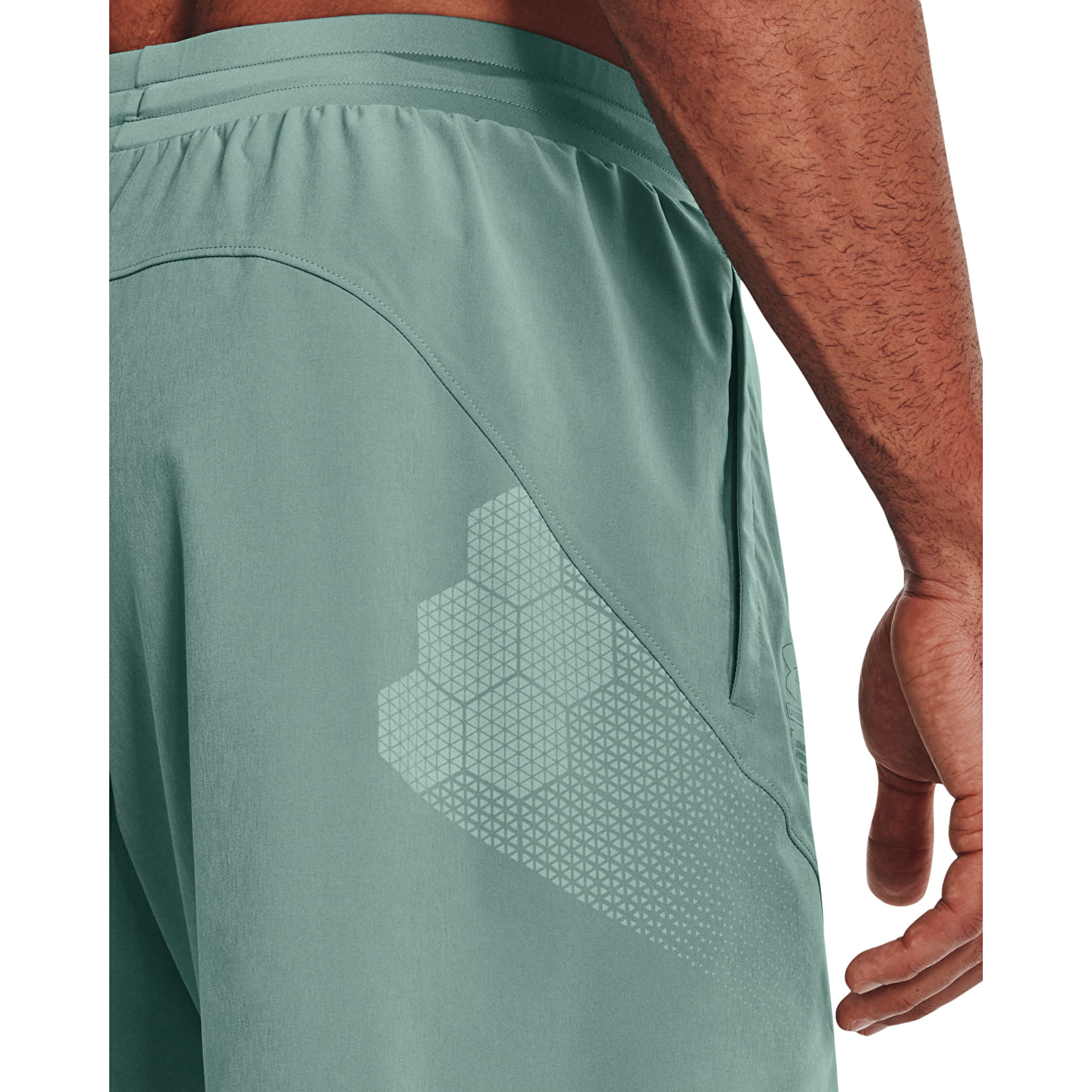 Kratke hlače Under Armour Armourprint Woven Shorts Fresco Green